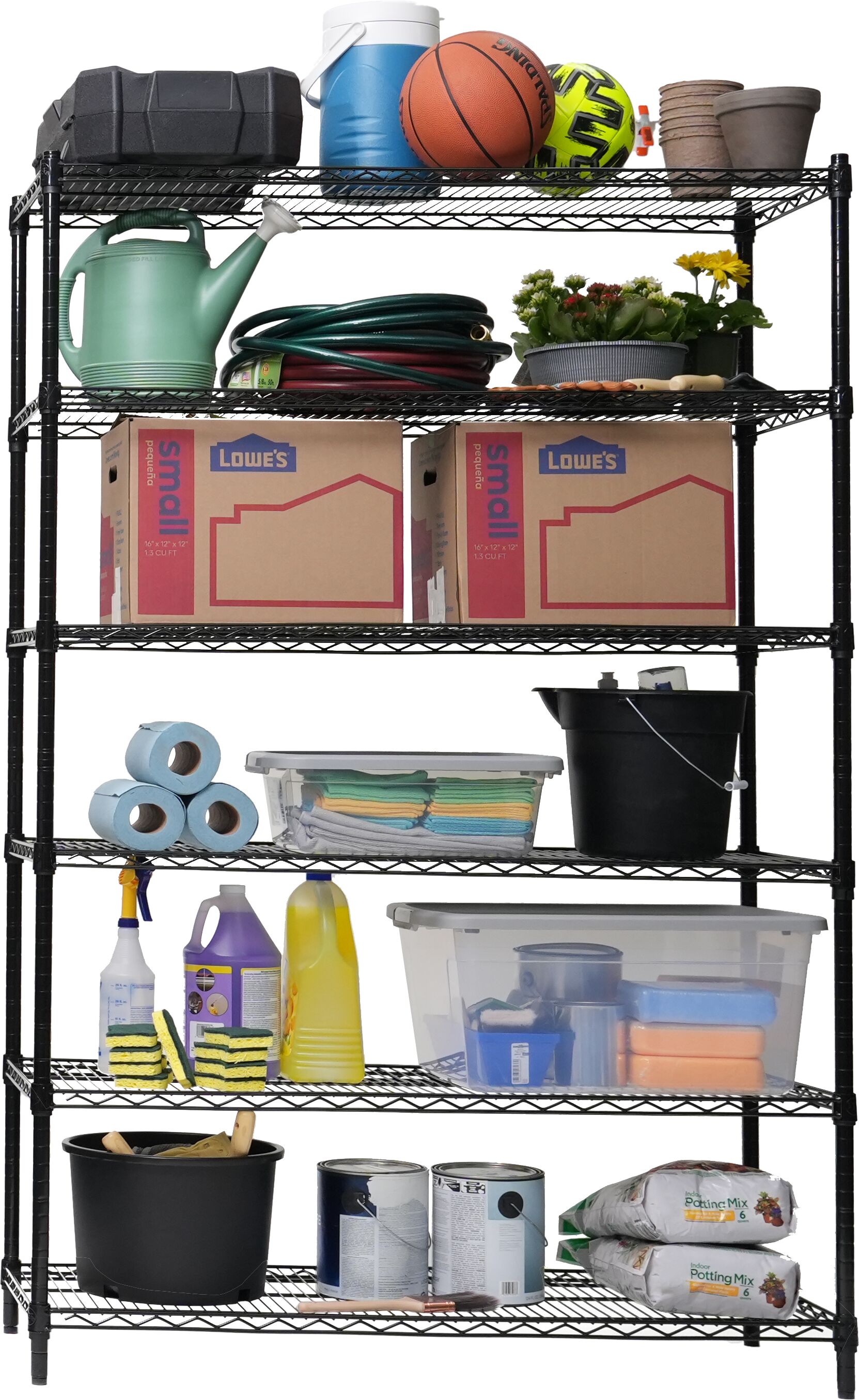 Style Selections 55723 Free-Standing-Shelving - View #4