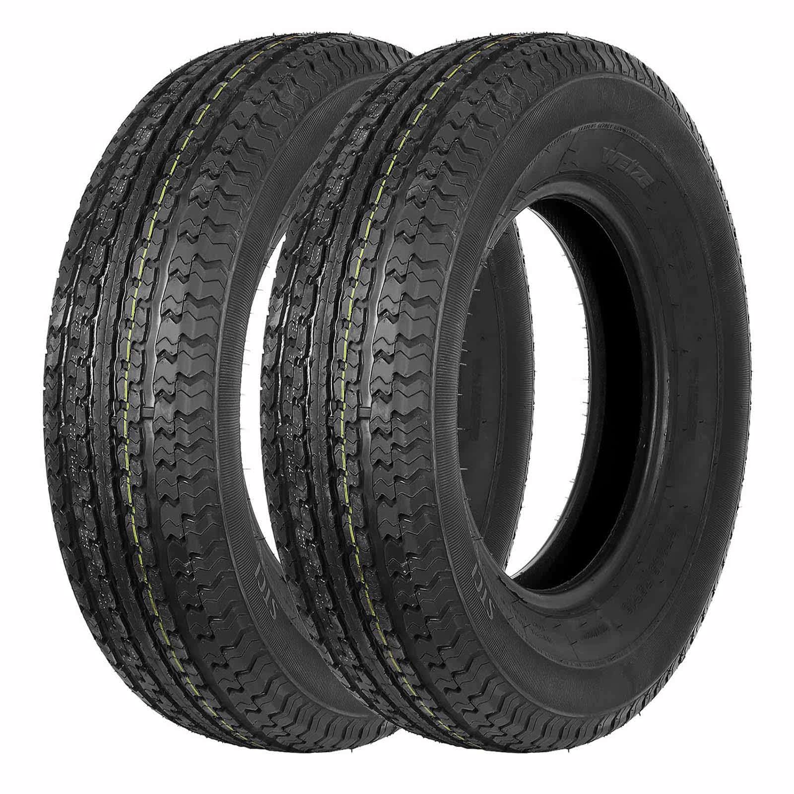 WEIZE TE-ST205/75R15-2-SFP ST205/75R15 Trailer Tire Set of 2