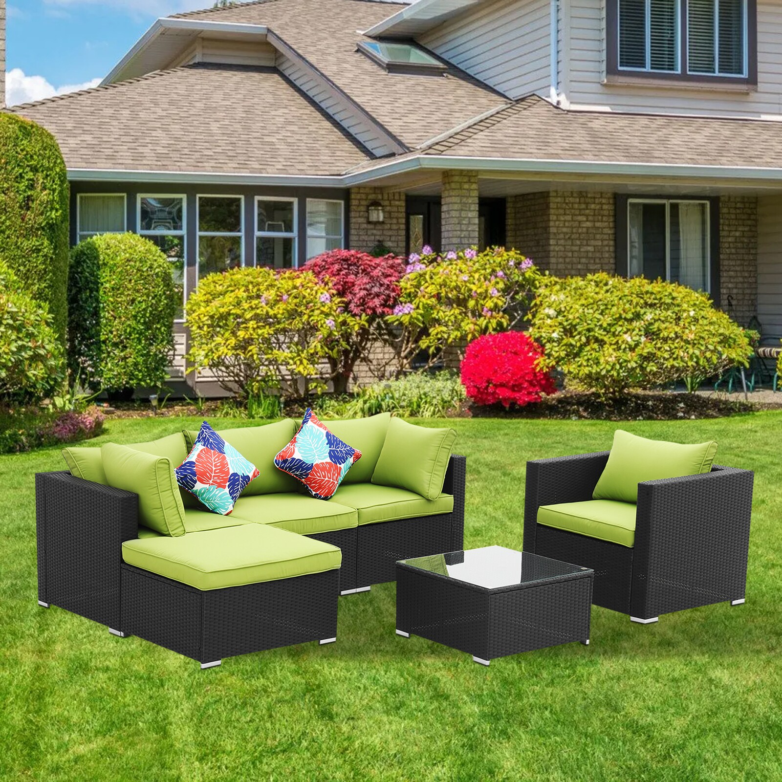 Flynama YH-V-CT-6-GR Patio-Conversation-Sets - View #6