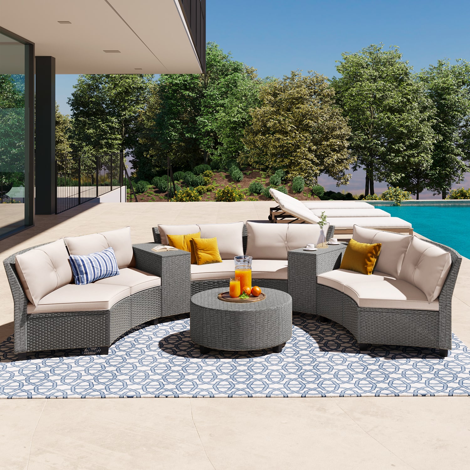 GZMR TMOD000074BL Patio-Conversation-Sets - View #2