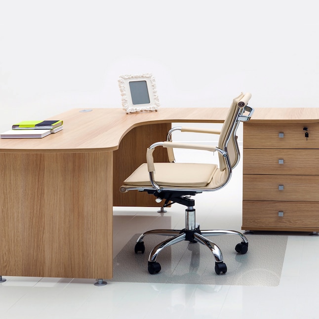 Rectangular Indoor Chair Mat, Pro Desk Office Chair Floor Mat Protector For Hardwood Floors