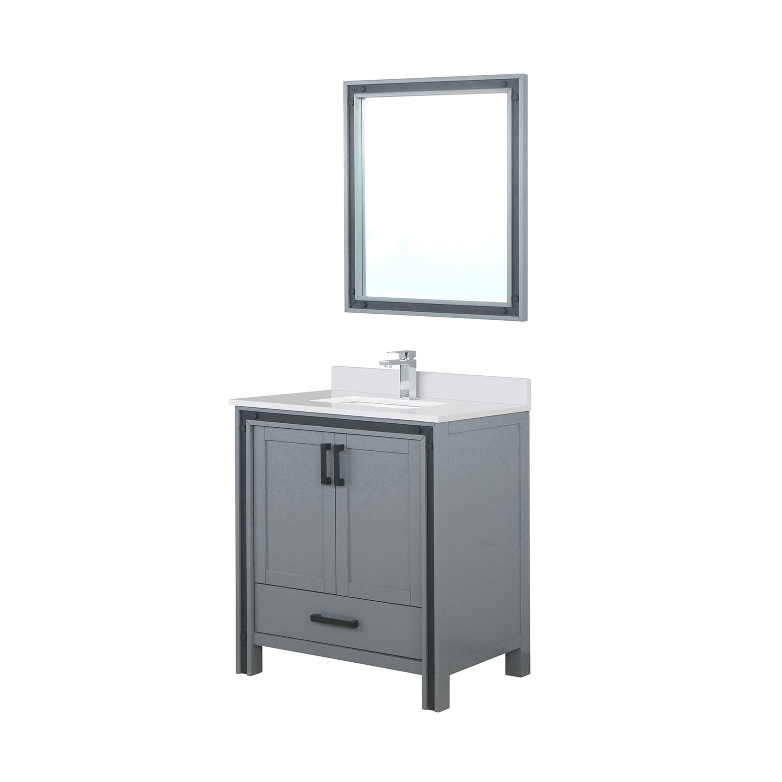 Lexora LZV352230SBJSM28F Bath-Vanity-Combo - View #5