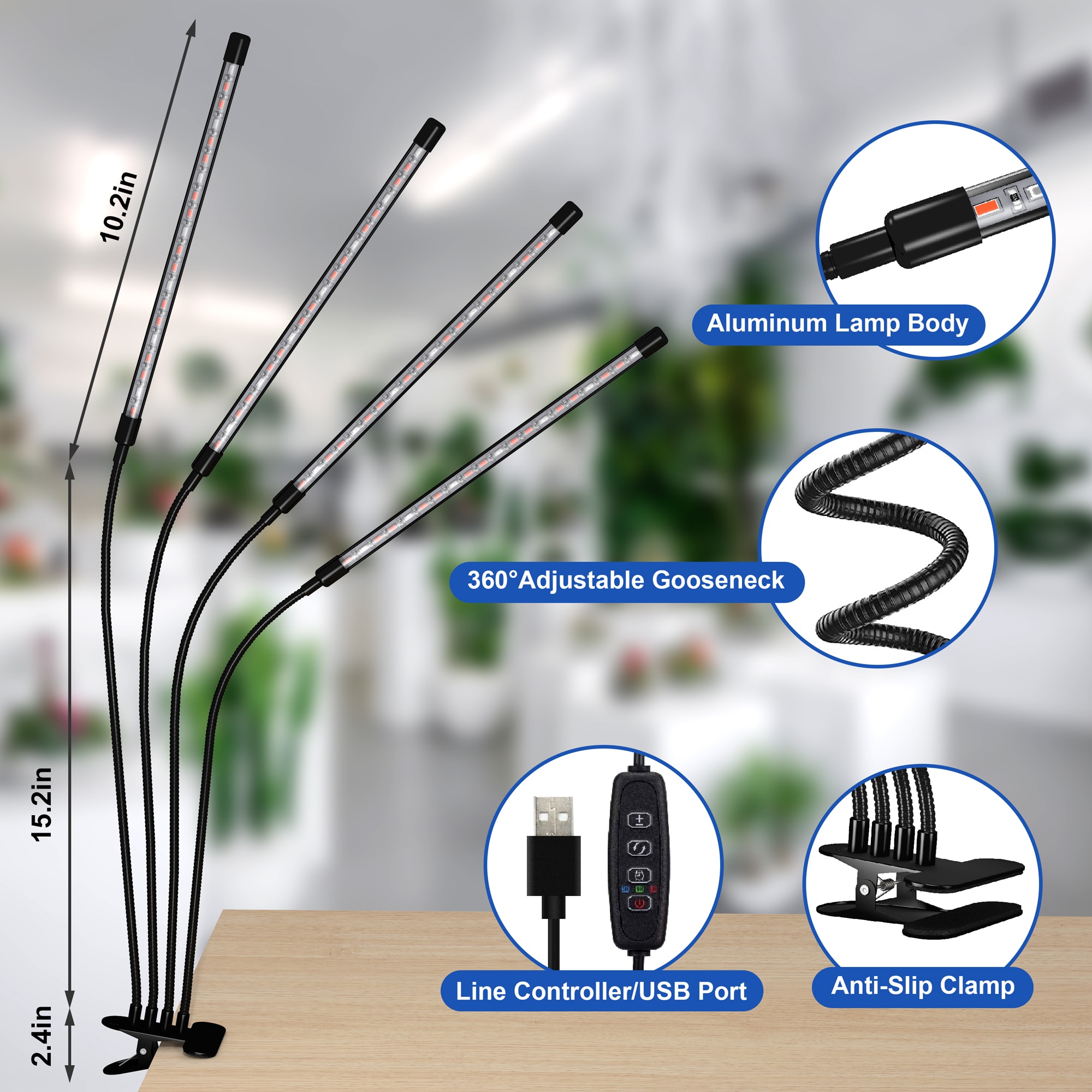 ELE Light & Decor ELE-RT-PM40W Grow-Light-Bulbs - View #4