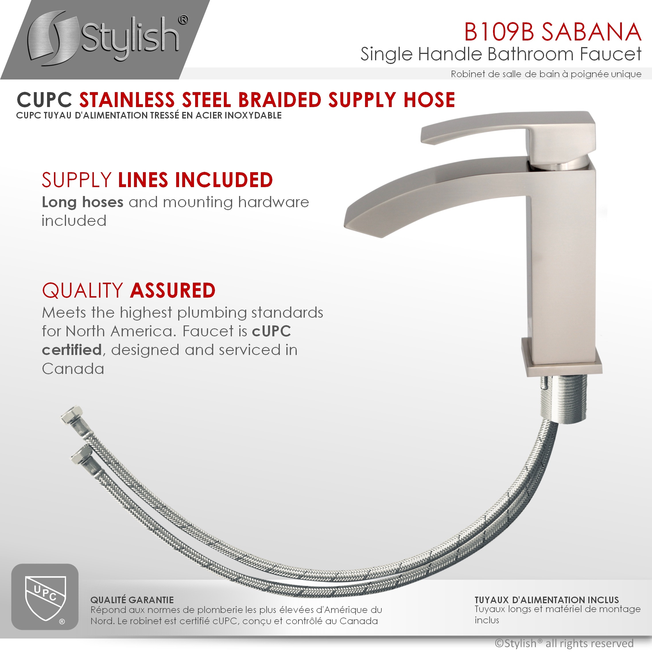 Stylish B-109B Lavatory-Faucets - View #9