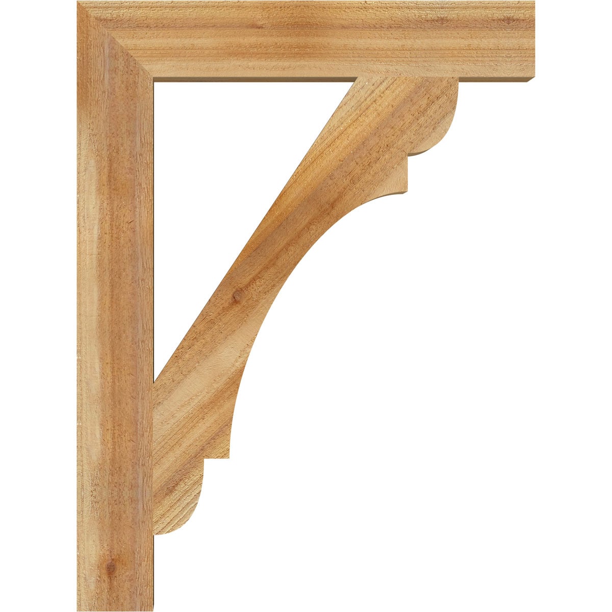 Ekena Millwork BKT04X24X32OLY05RWR Exterior-Brackets-Braces - View #3