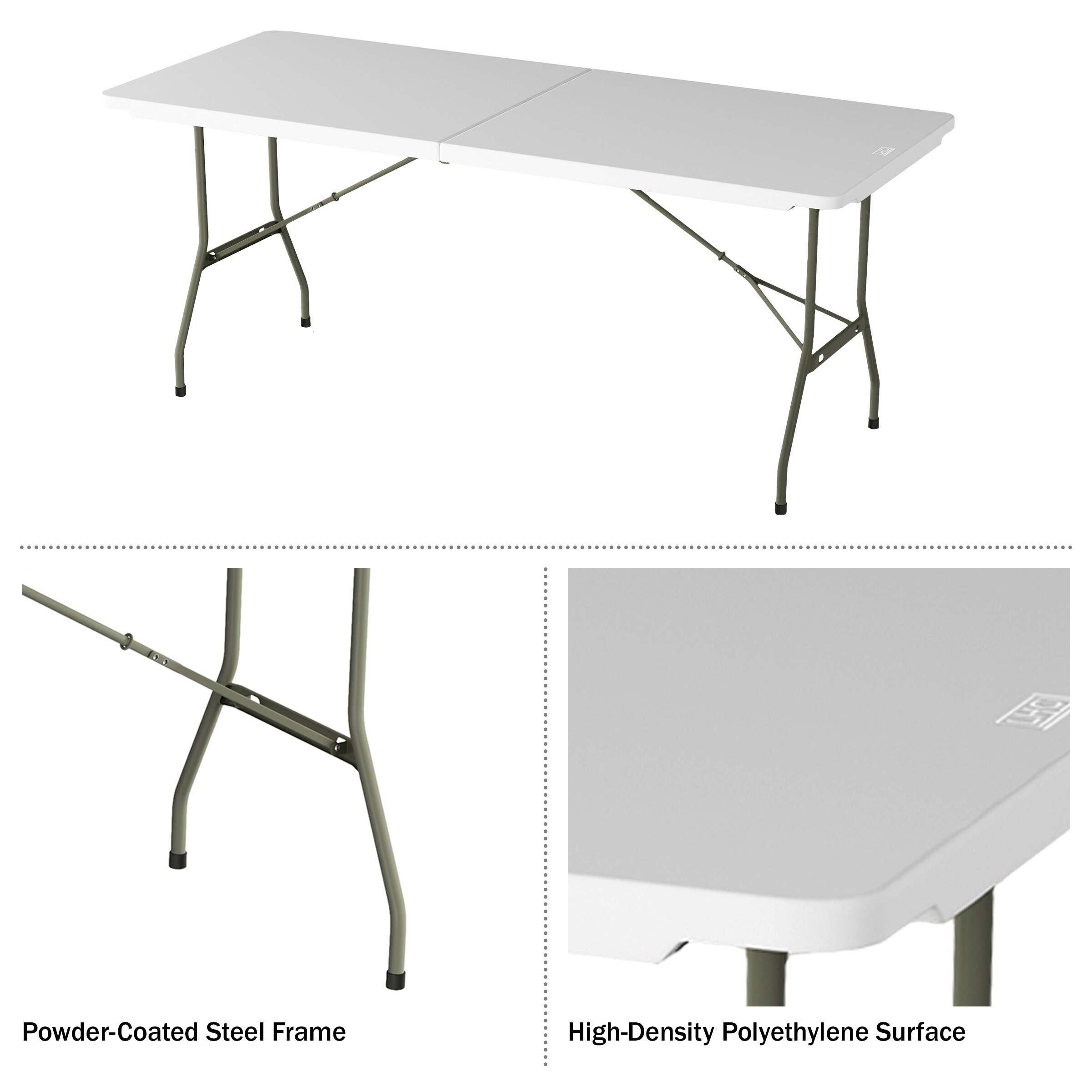 Hastings Home 395145GFL Folding-Tables - View #5