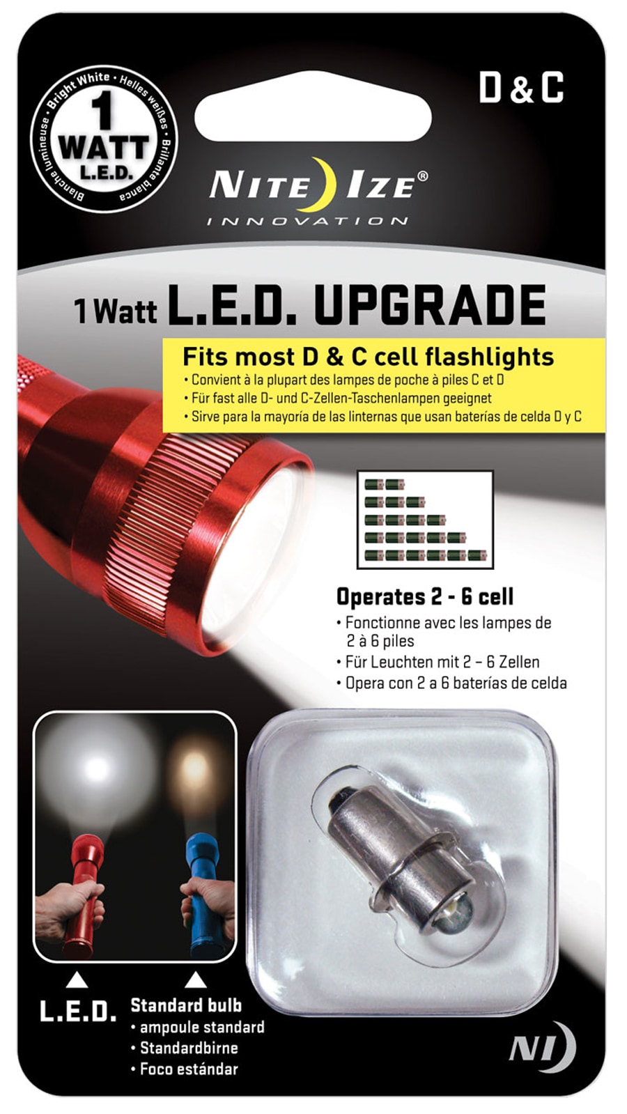  DEWALT Replacement Bulb For 18V Flashlight, 2 Bulbs (DW9083) :  Tools & Home Improvement
