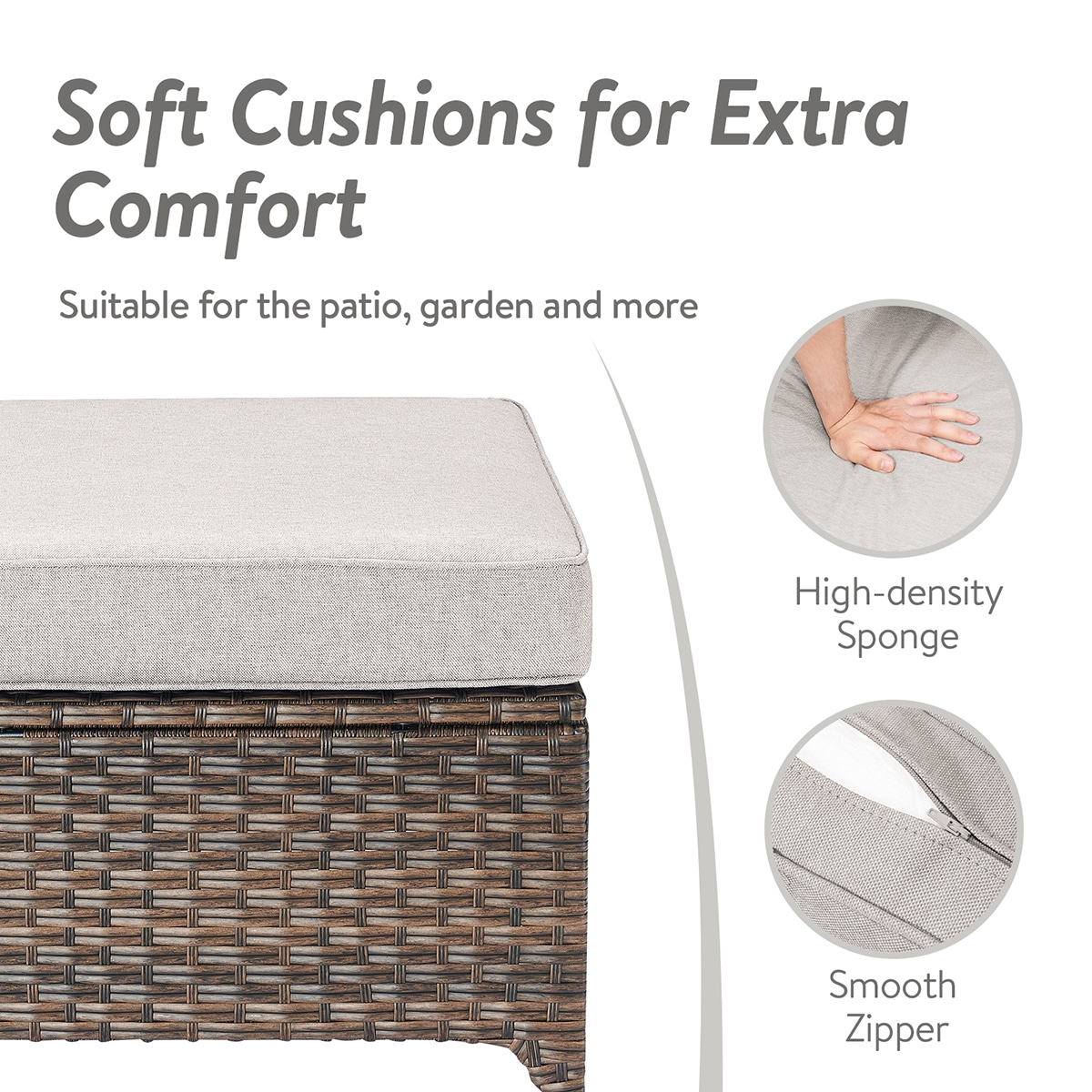 Rilyson FSLRBR40-2 Stools-Ottomans - View #5