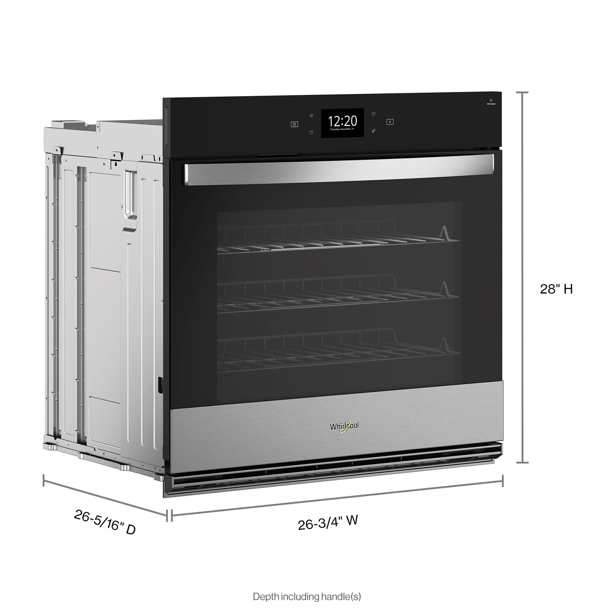 Whirlpool WOES7027PZ Swall-Elec-Oven - View #4