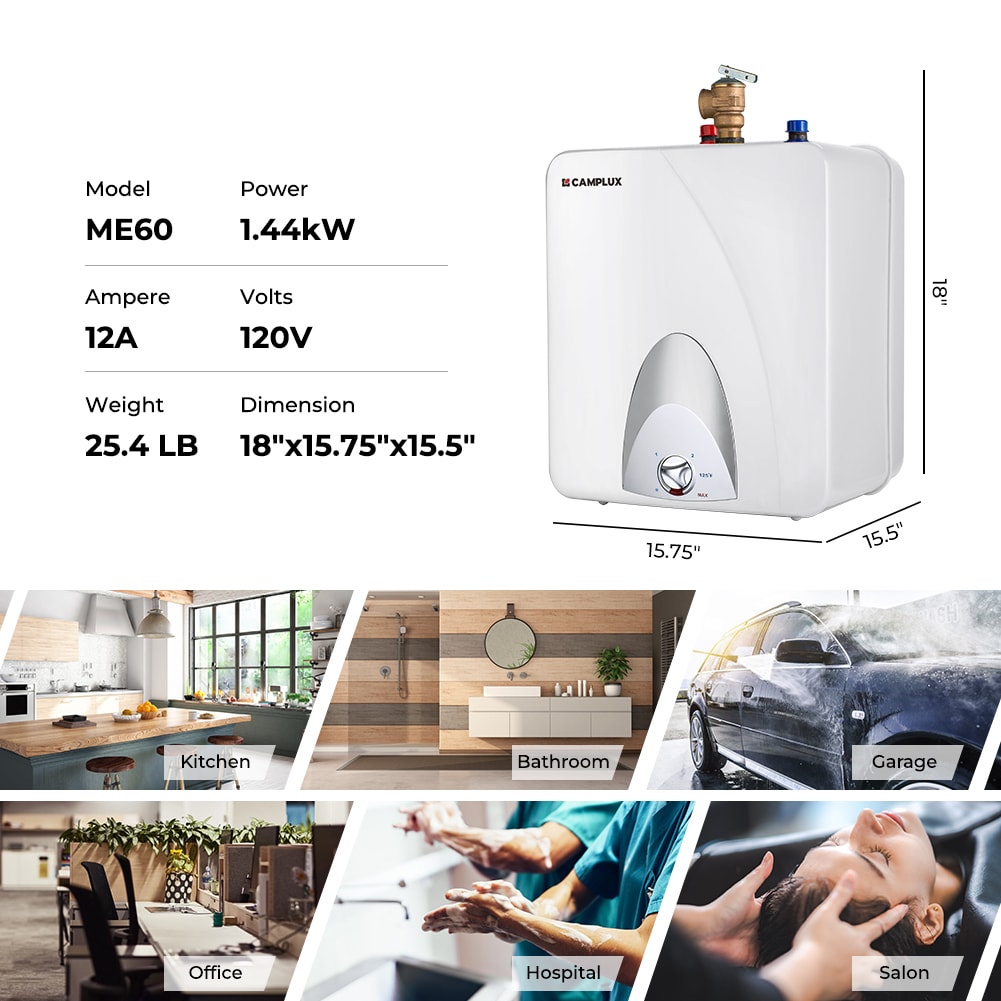 Camplux ME60 Gas-Water-Heaters - View #5
