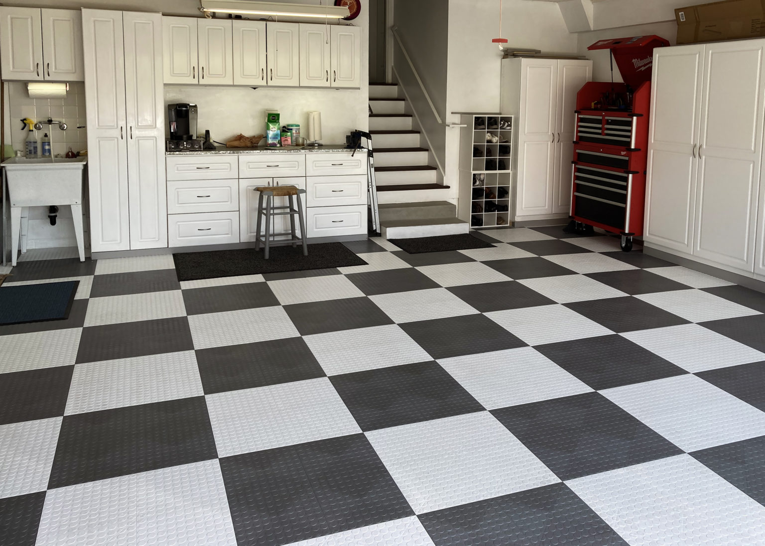 SnapLock GD24GRPH Garage-Vinyl-Tile - View #4