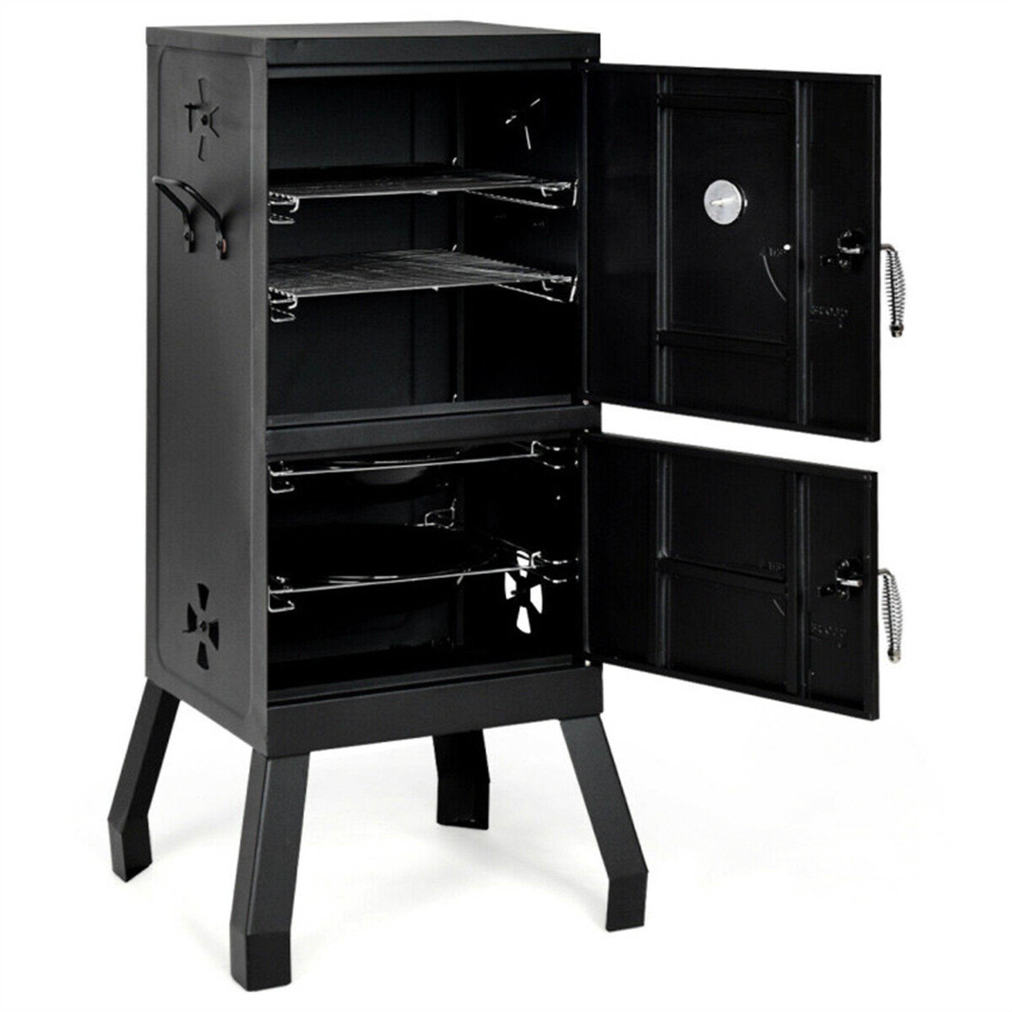 BABOOM BOM-NP10016-CO Charcoal-Smokers - View #2