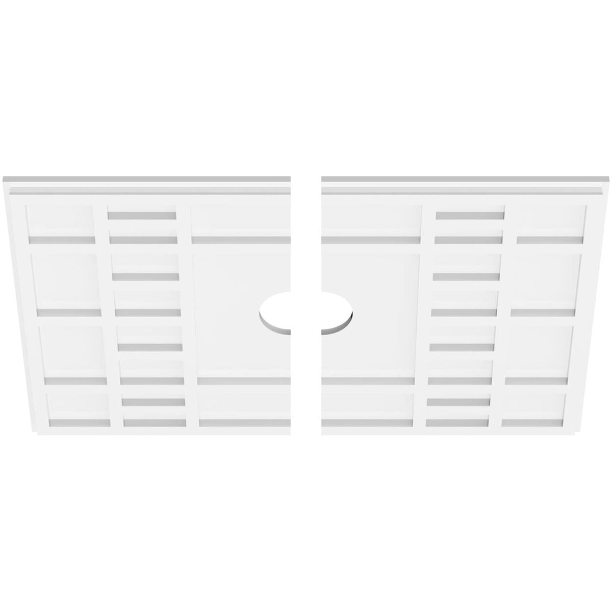 Ekena Millwork CMP26X17BX2-03000 Ceiling-Medallions - View #2