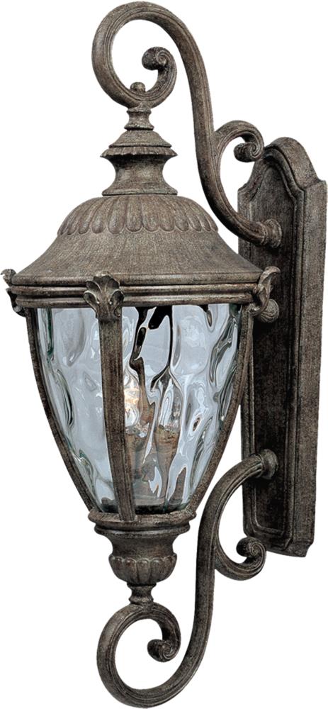 Maxim Lighting 3189WGET Morrow Bay DC 3 -Light 32.5-in H Distressed Gray Hardwired Outdoor Wall Light