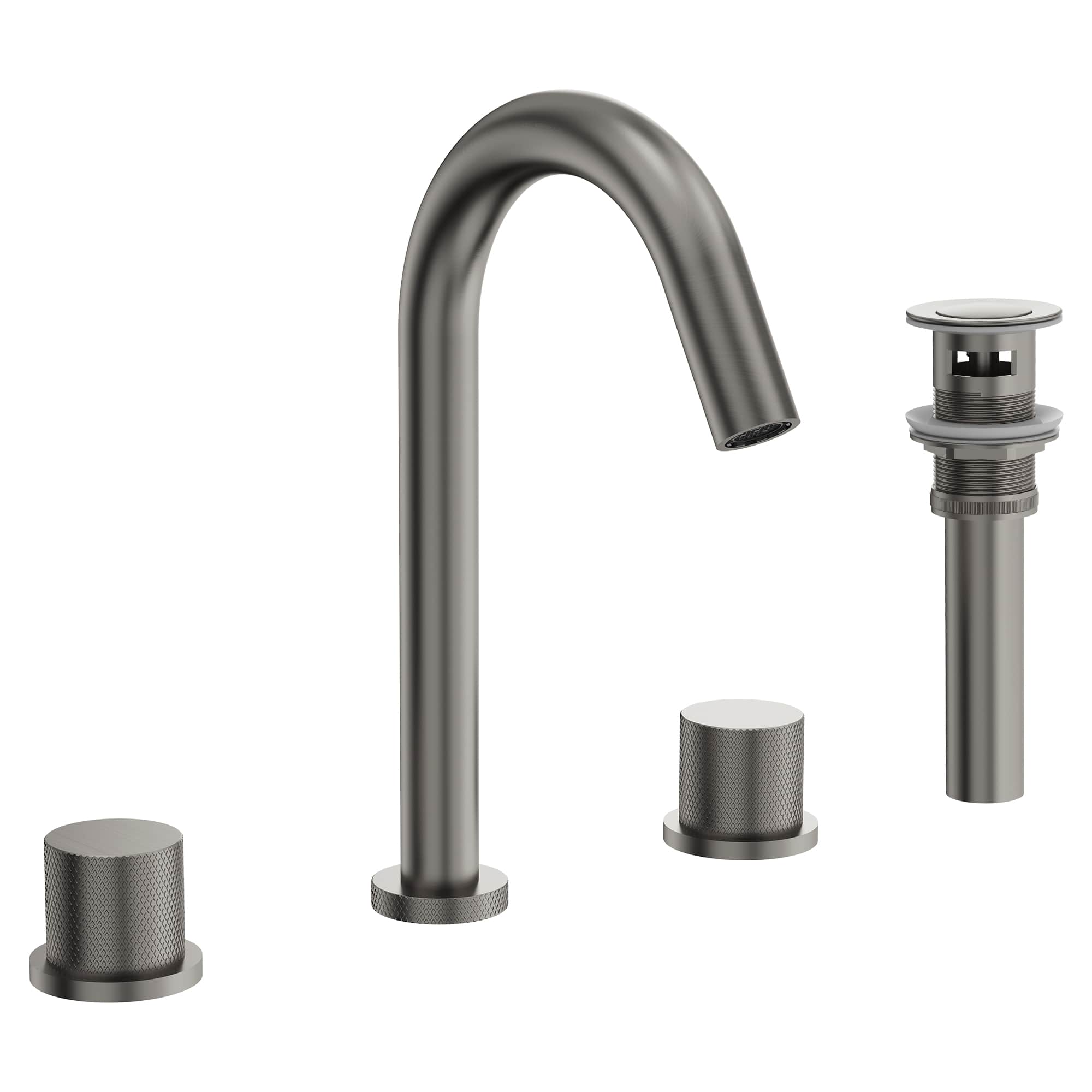 EVERSTEIN SFS-1149-NK Widespread Bathroom Faucet 3 Hole Bathroom Sink Faucet with Drain Assembly