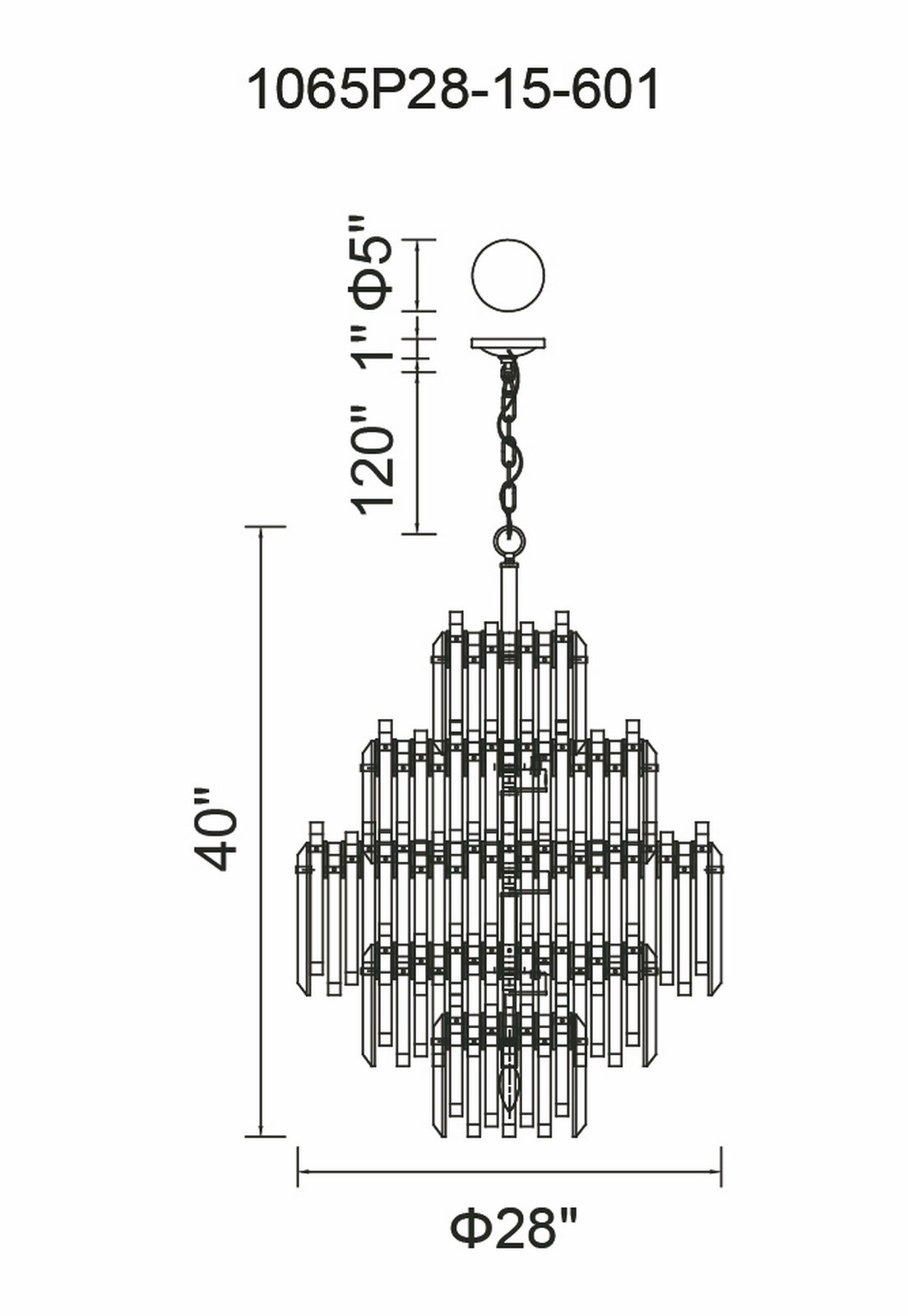 CWI Lighting 1065P28-15-601 b090015 - View #6