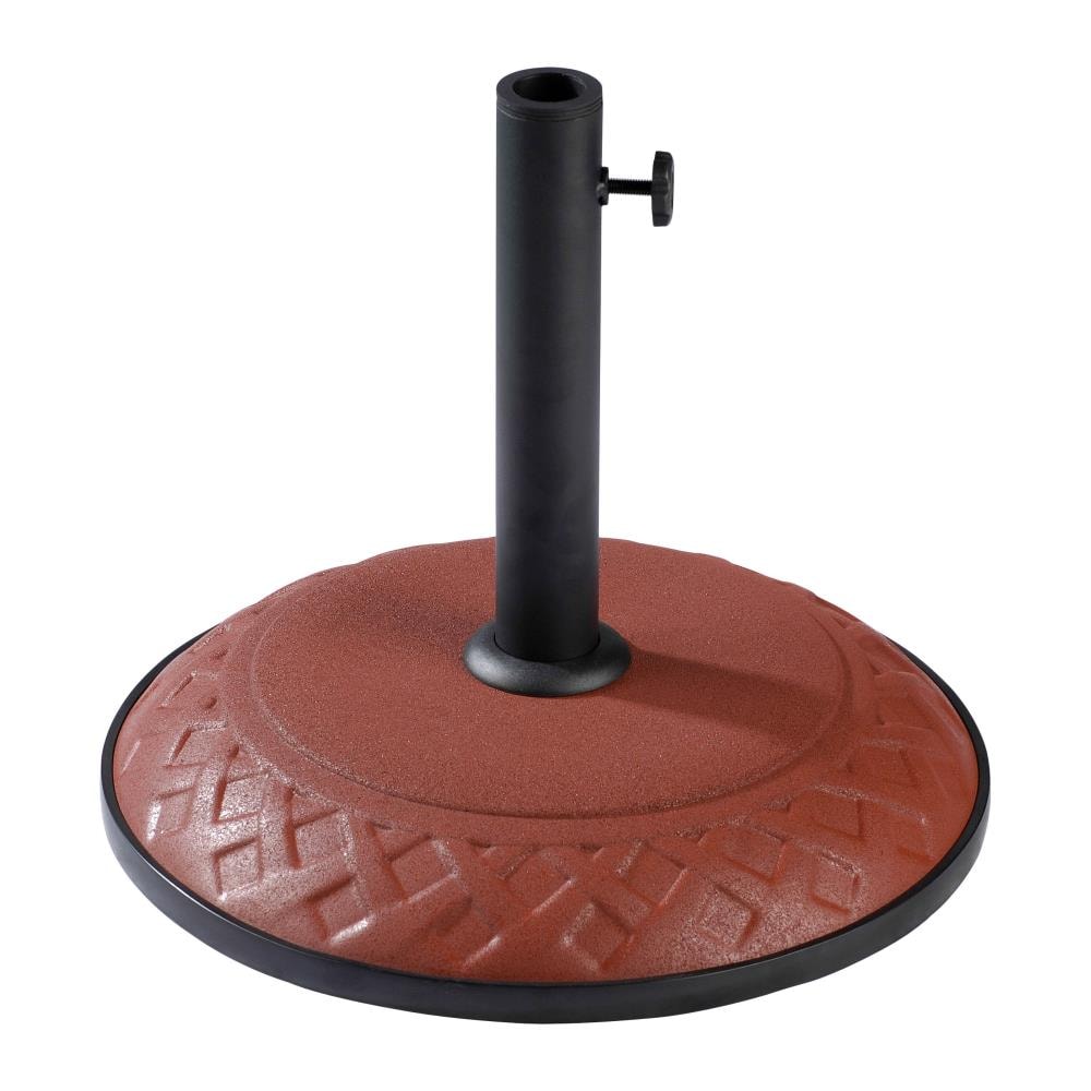 International Caravan 23800-15-TC Terra Cotta Patio Umbrella Base