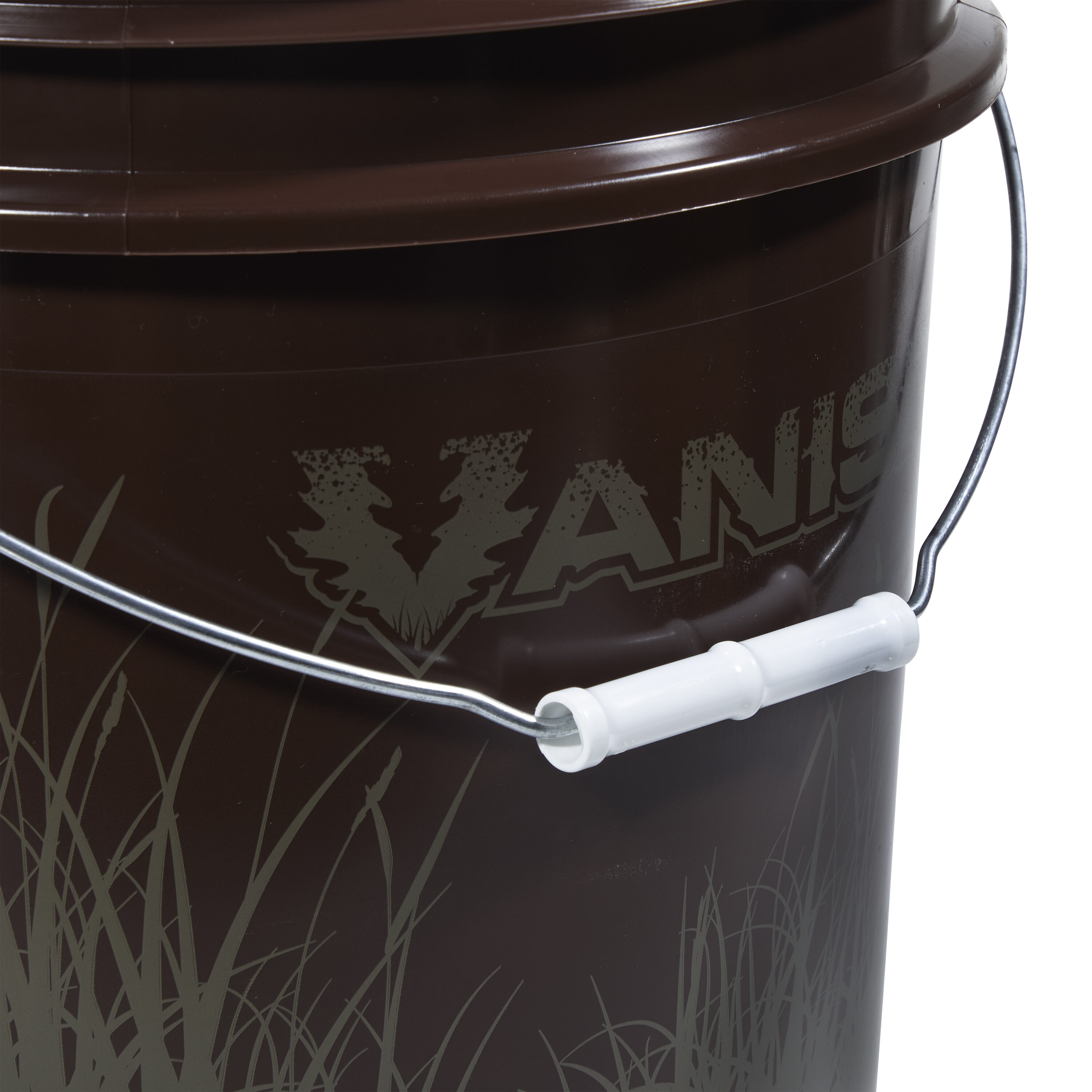 VANISH 5-Gallon Bucket Hunting Stool with 360-Degree Swivel Seat