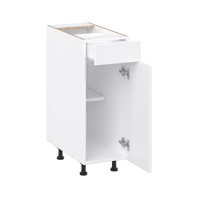 Project Source Cheyenne White 12-in W x 34.5-in H x 24.56-in D White ...