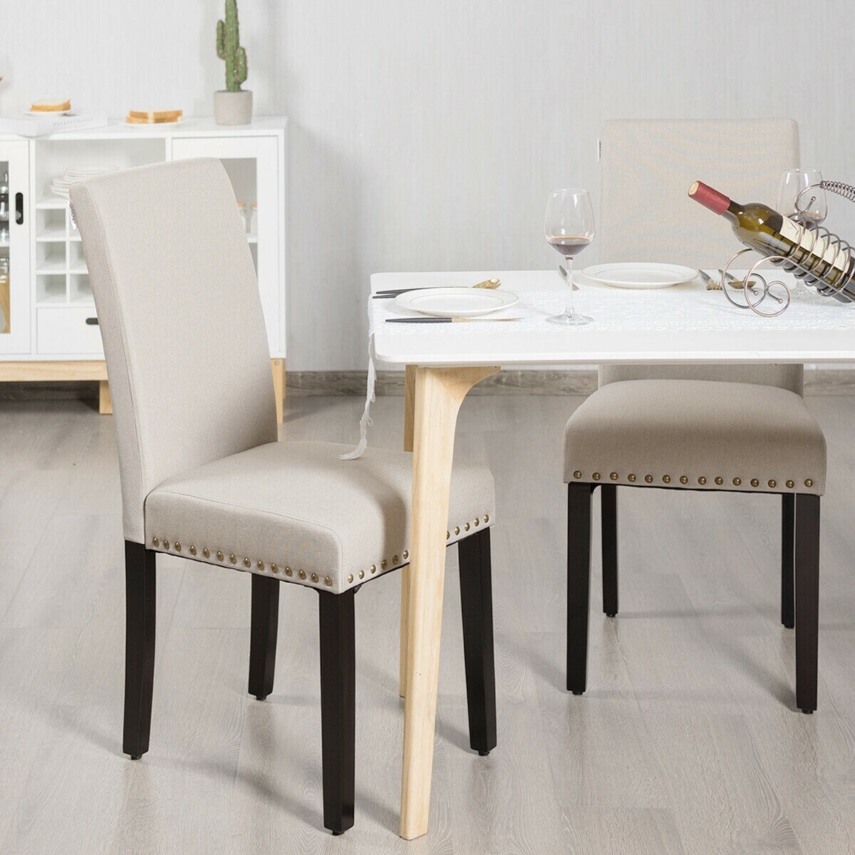 WELLFOR HW-HWY2-65395BE Dining-Chairs - View #11