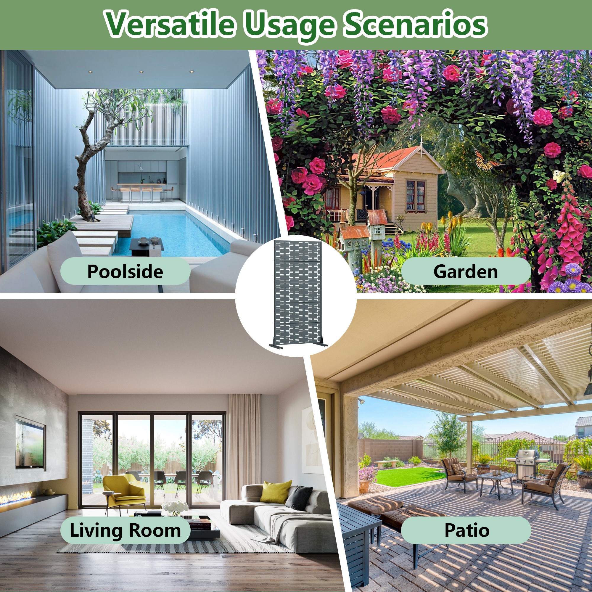 Wooakway L20609-604A48 Outdoor-Privacy-Screen - View #5