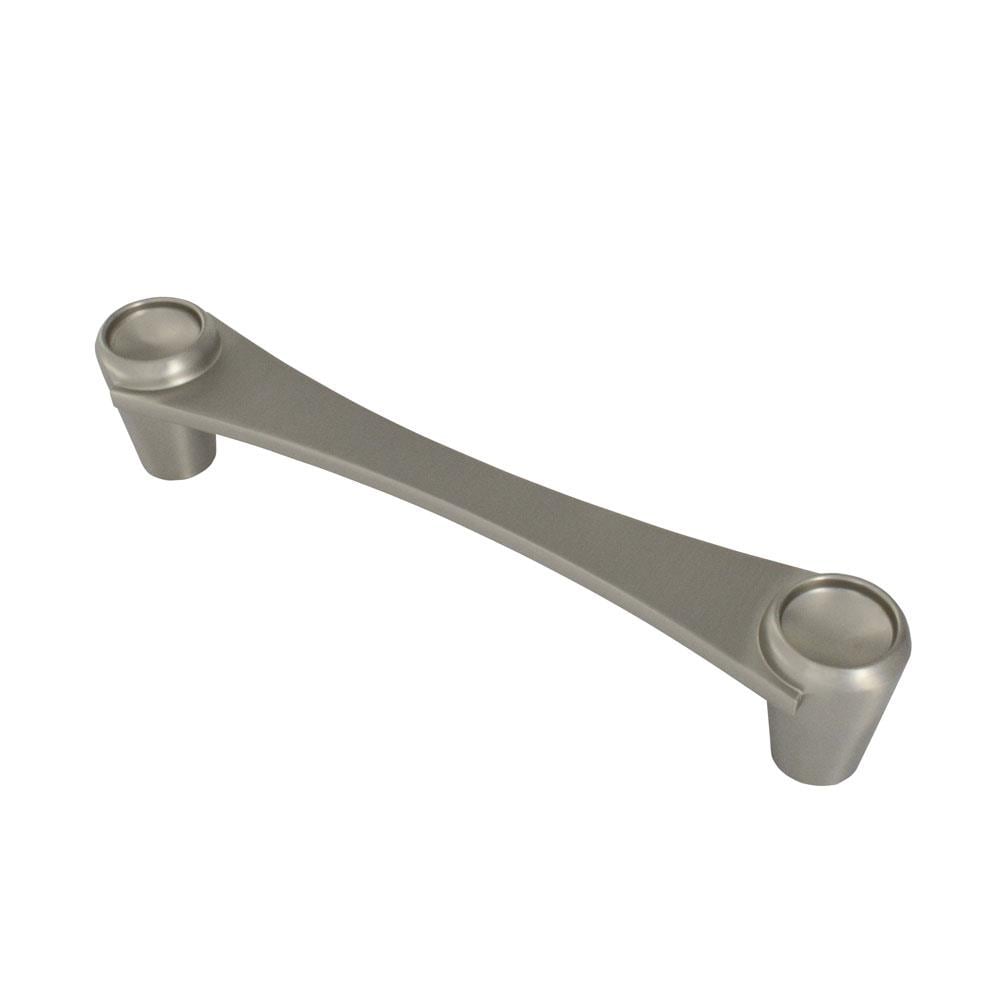 Wisdom Stone 4124128SN Hermosa 5-in , 128mm Center to Center Satin Nickel Rectangular Bar