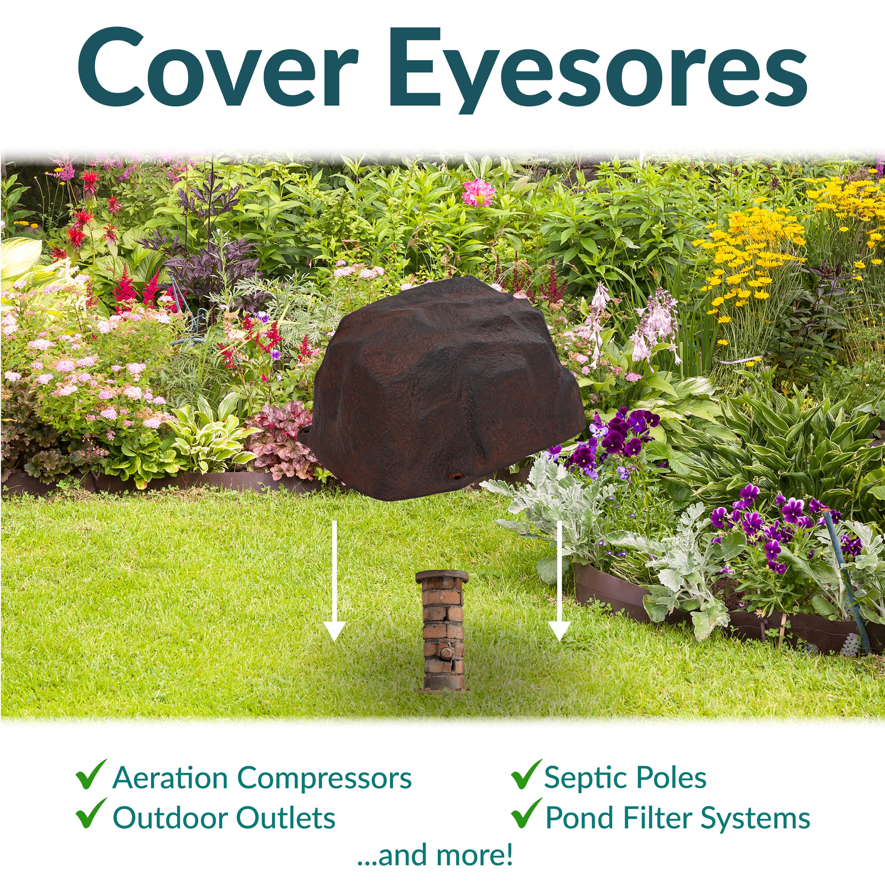 Sunnydaze Decor DG-523-COMBO-2PK Landscaping-Rock - View #9