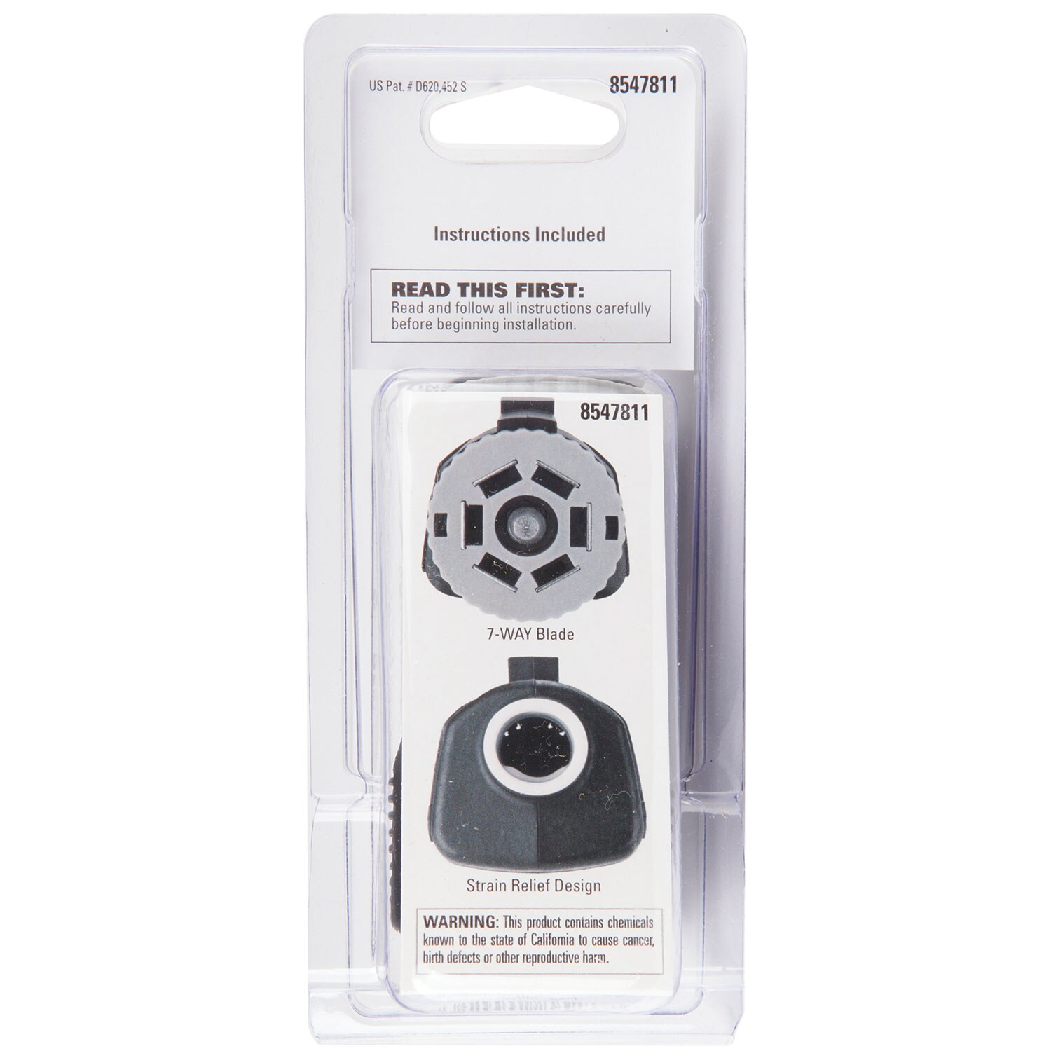 Reese Heavy Duty 7-Way Trailer Connector 8547811 at Lowes.com