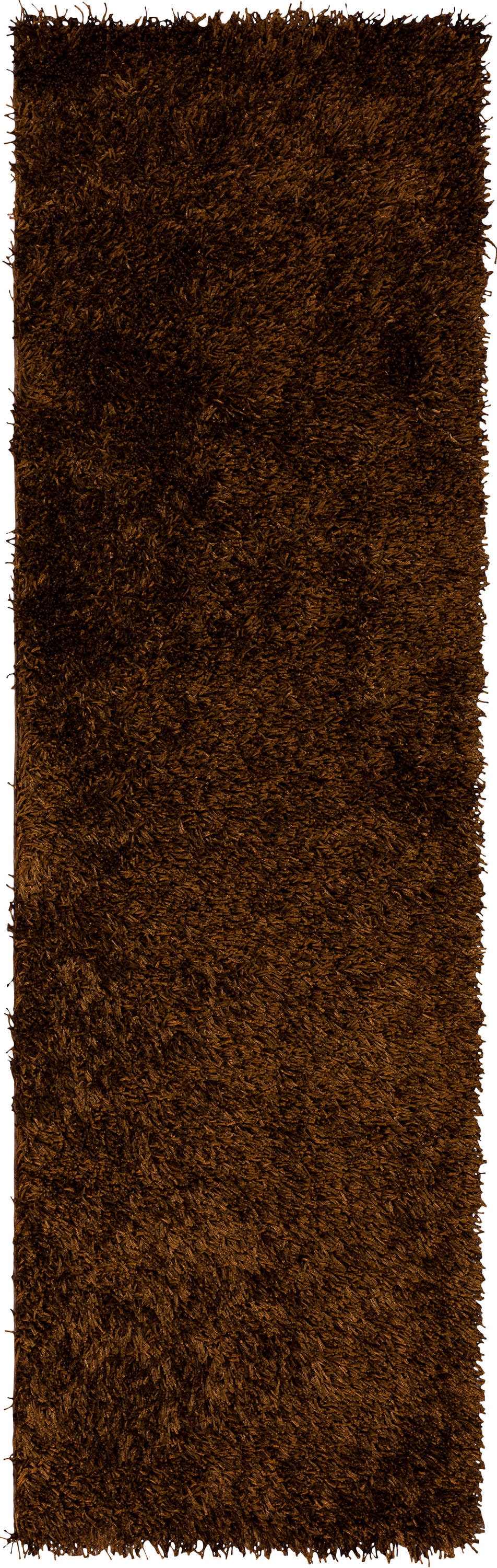 Addison Rugs AOJ31BR2X8 Ojai 2 X 8 Frieze Brown Indoor Solid Bohemian/Eclectic Runner Rug