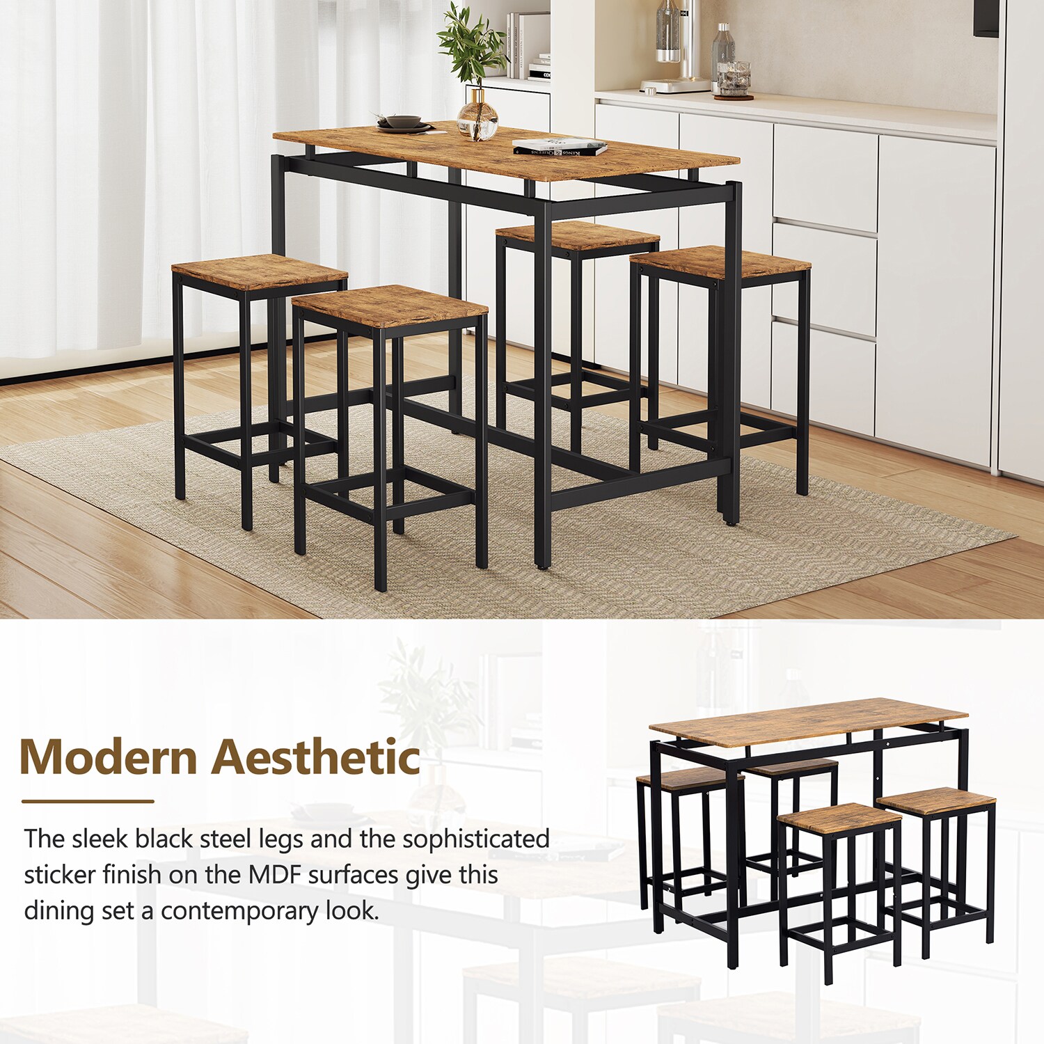 GZMR GZ-TRM160AD Dining-Sets - View #9