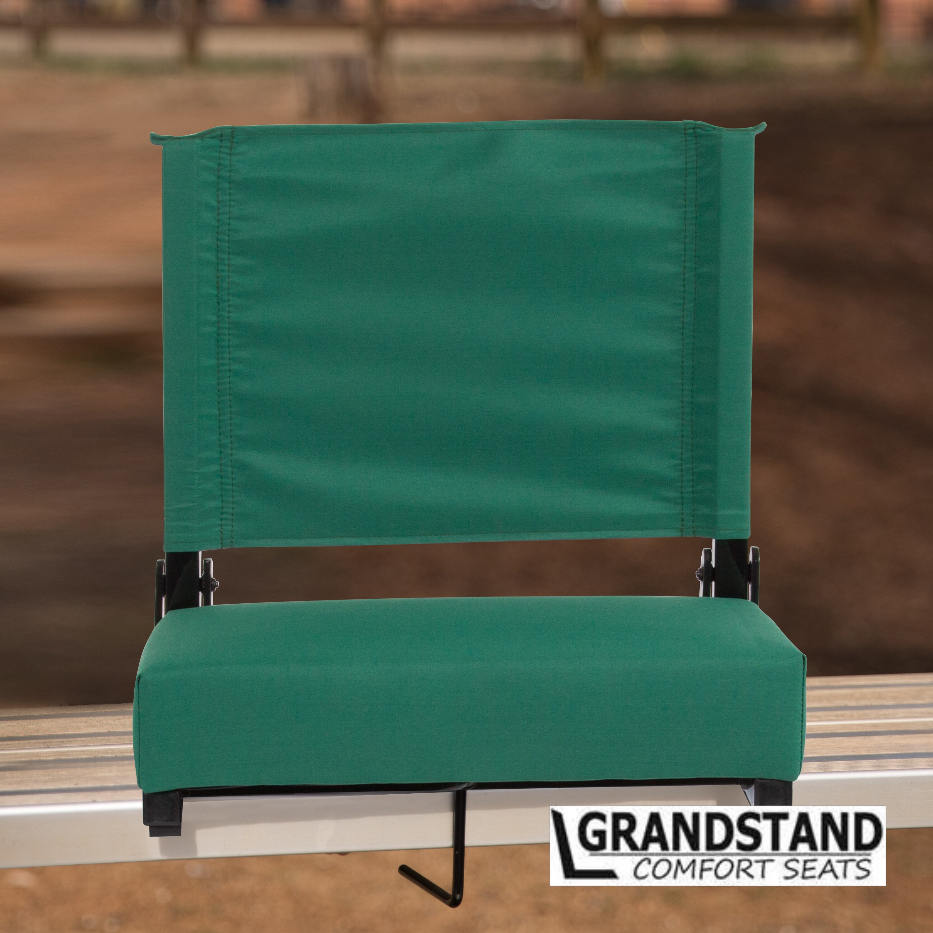 New Thick Seat Cushion Green Foam Pad Hunting Stadium Sports Bleacher  Garden