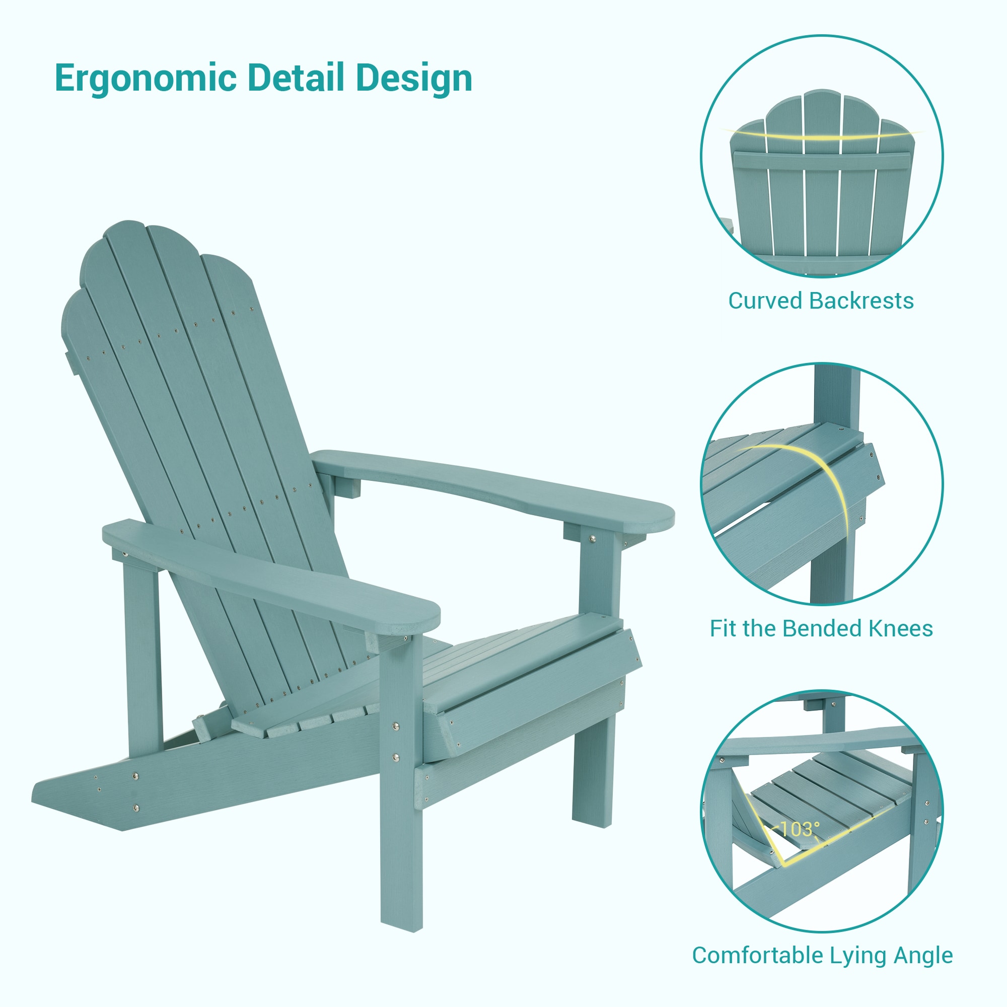ACEGOSES LW-QW-37LB-2 Patio-Chairs - View #2