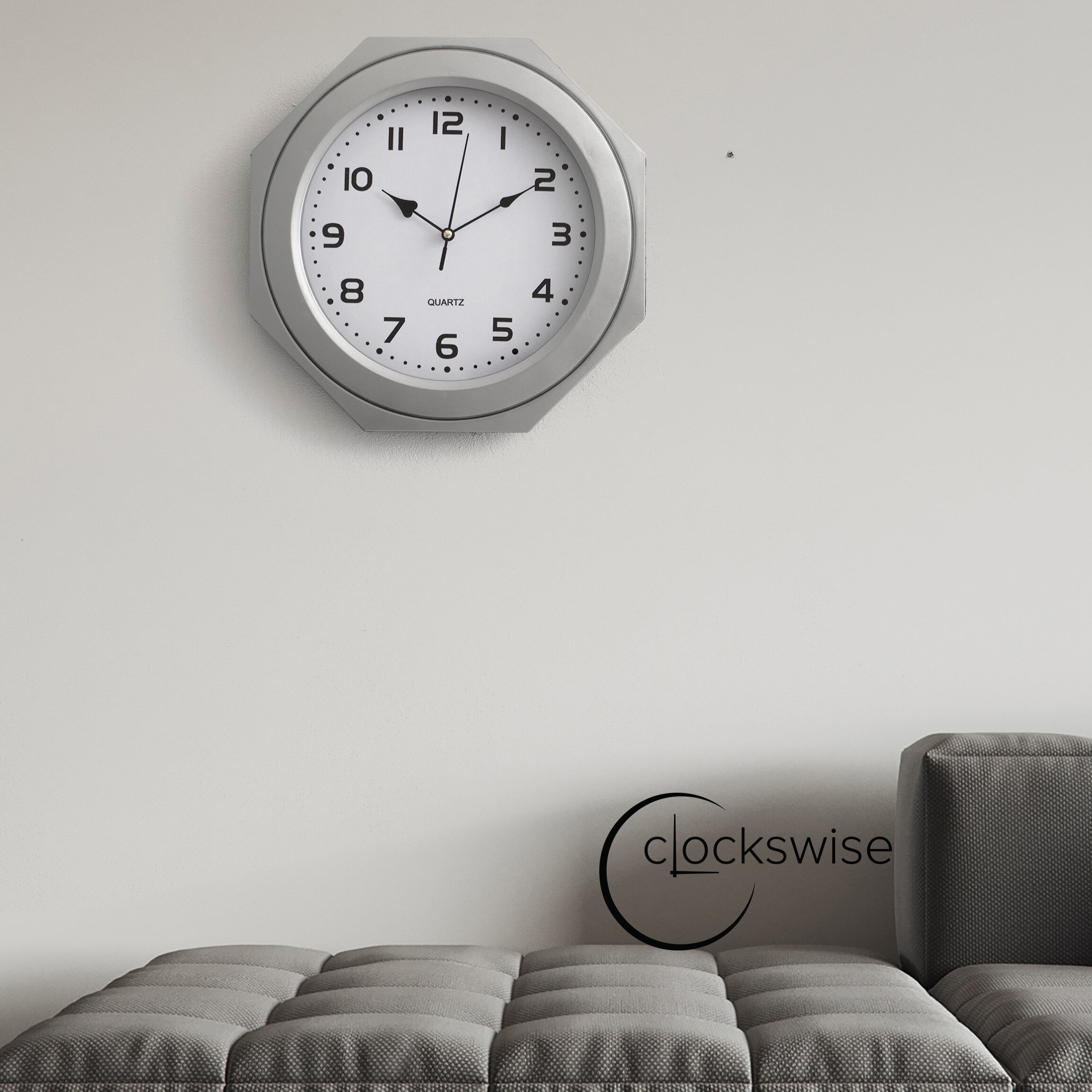 Clockswise QI004143.SI Indoor-Outdoor-Clocks - View #5