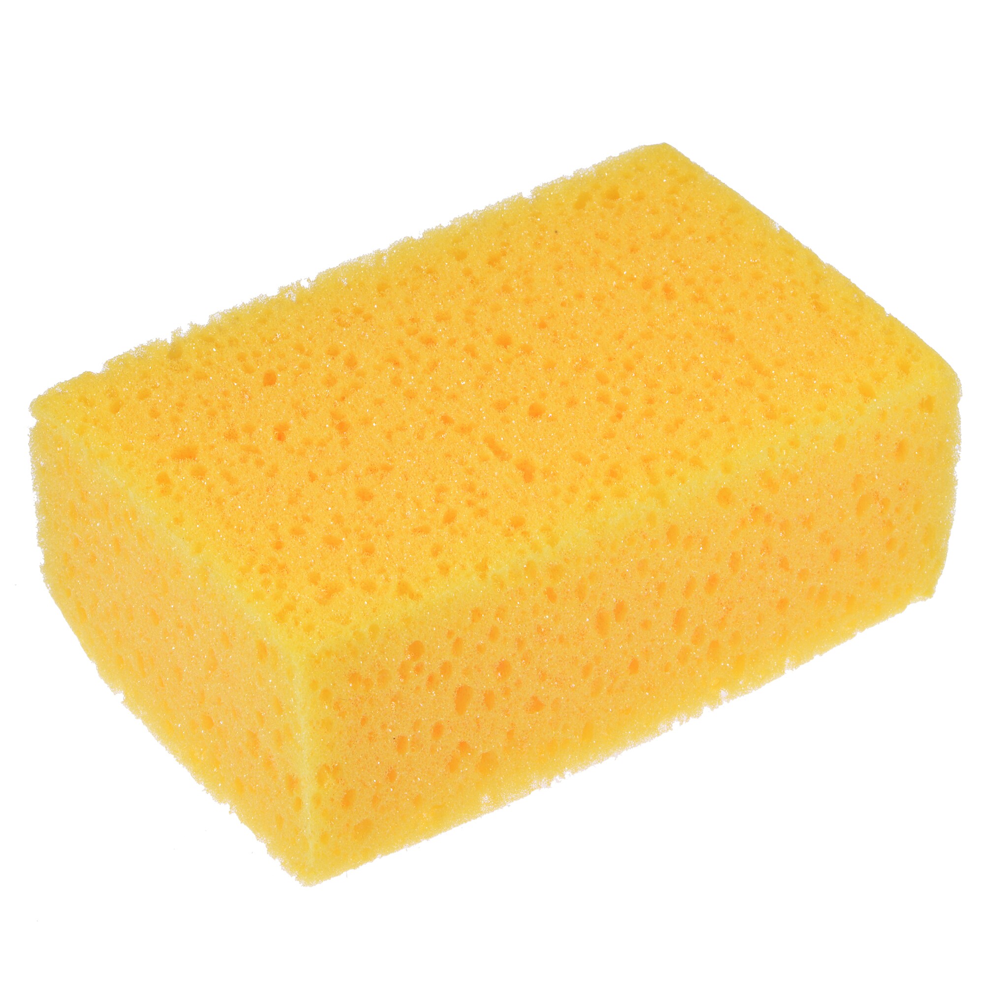 Unique Bargains Knockdown Texture Sponge 6.3 Inchx3.9 Inch Faux Sponge Painting Supplies Drywall Patch Wall Ceiling Texturing Yellow #S25092400UX4886