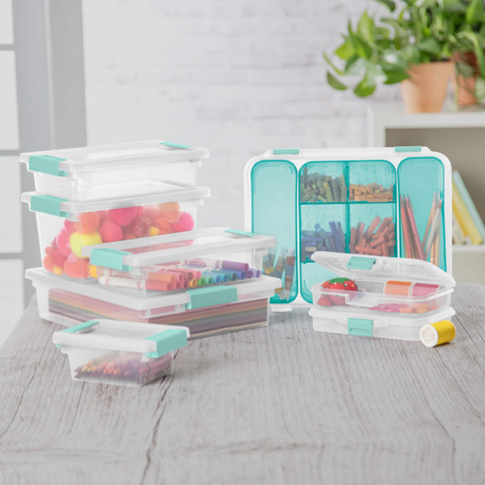 Sterilite 54098 Plastic-Storage-Totes - View #5