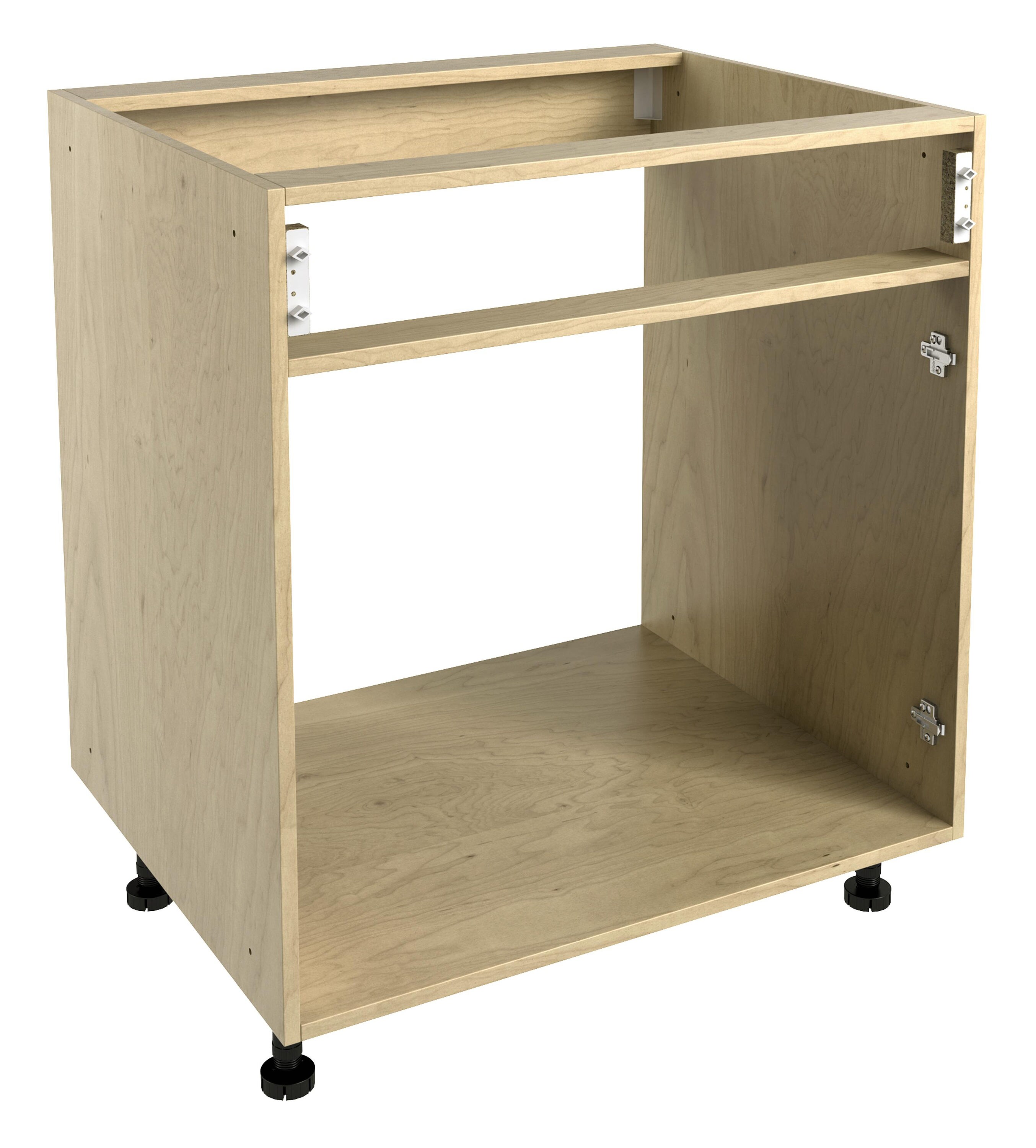 Nimble by Diamond 30-in W x 30-in H x 24-in D Natural Maple Primed ...