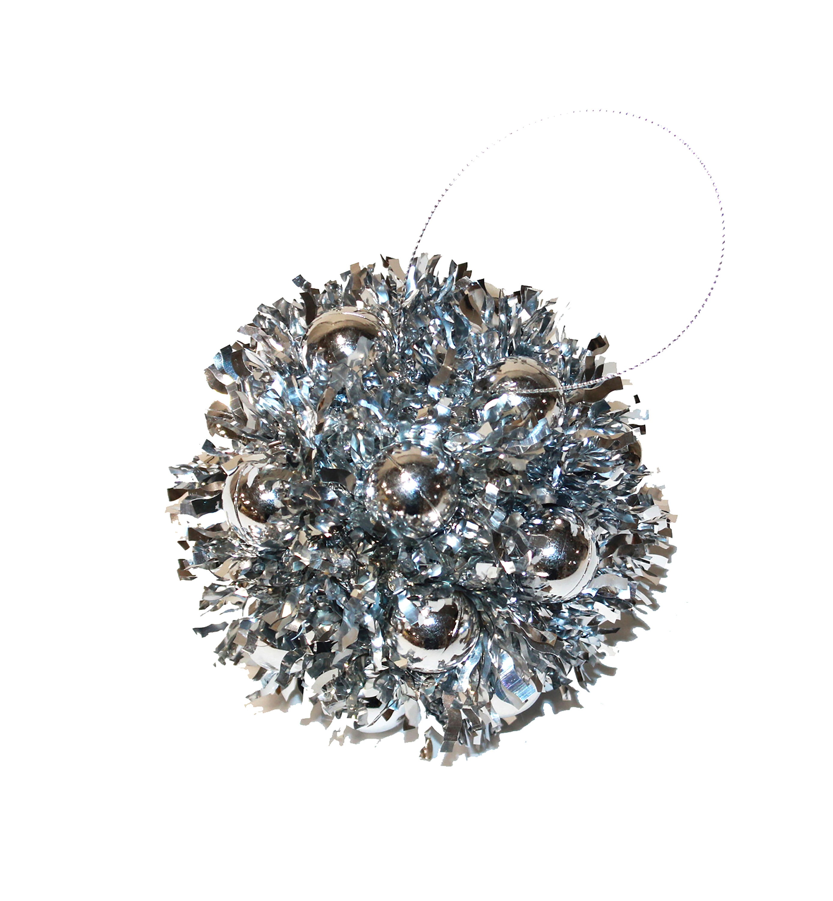 Worth Imports 15037SI 3 -Pack Silver Berry Standard Indoor Ornament set