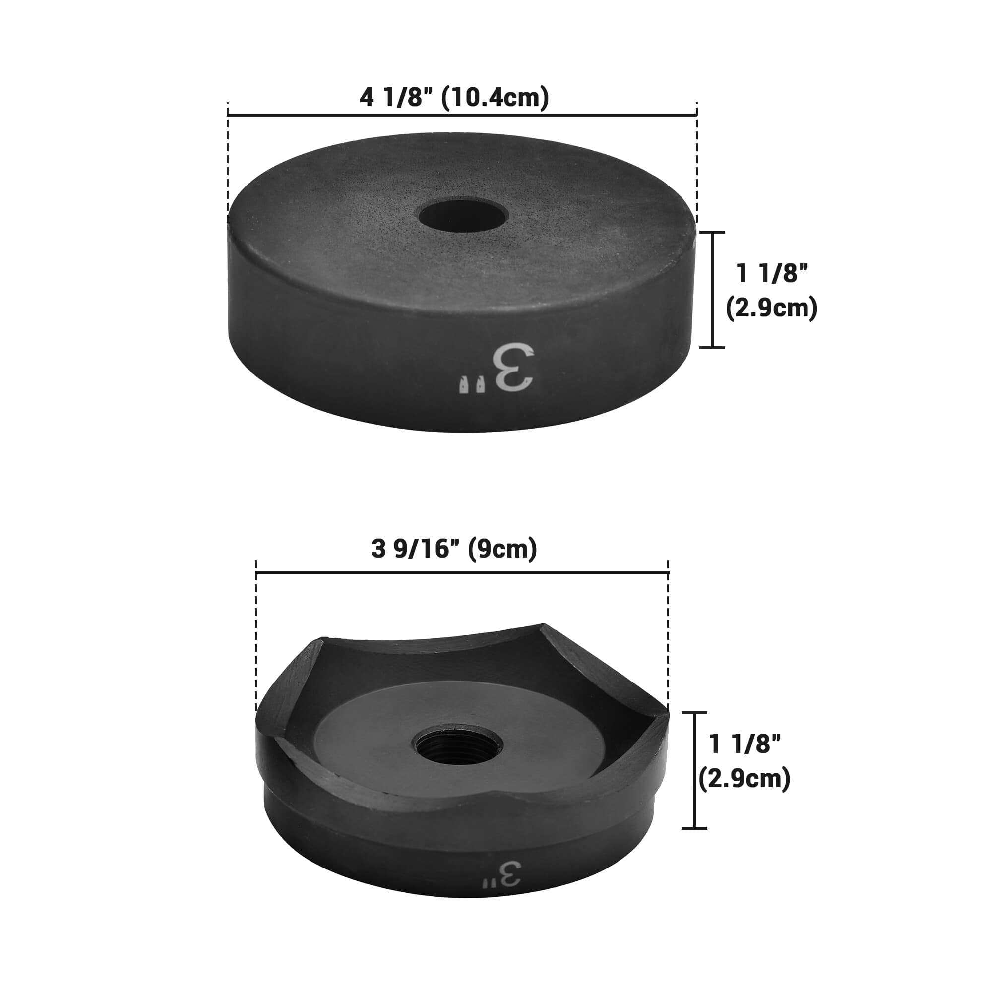 Yescom 25HPD002-3IN-06 Knockout-Sets - View #2
