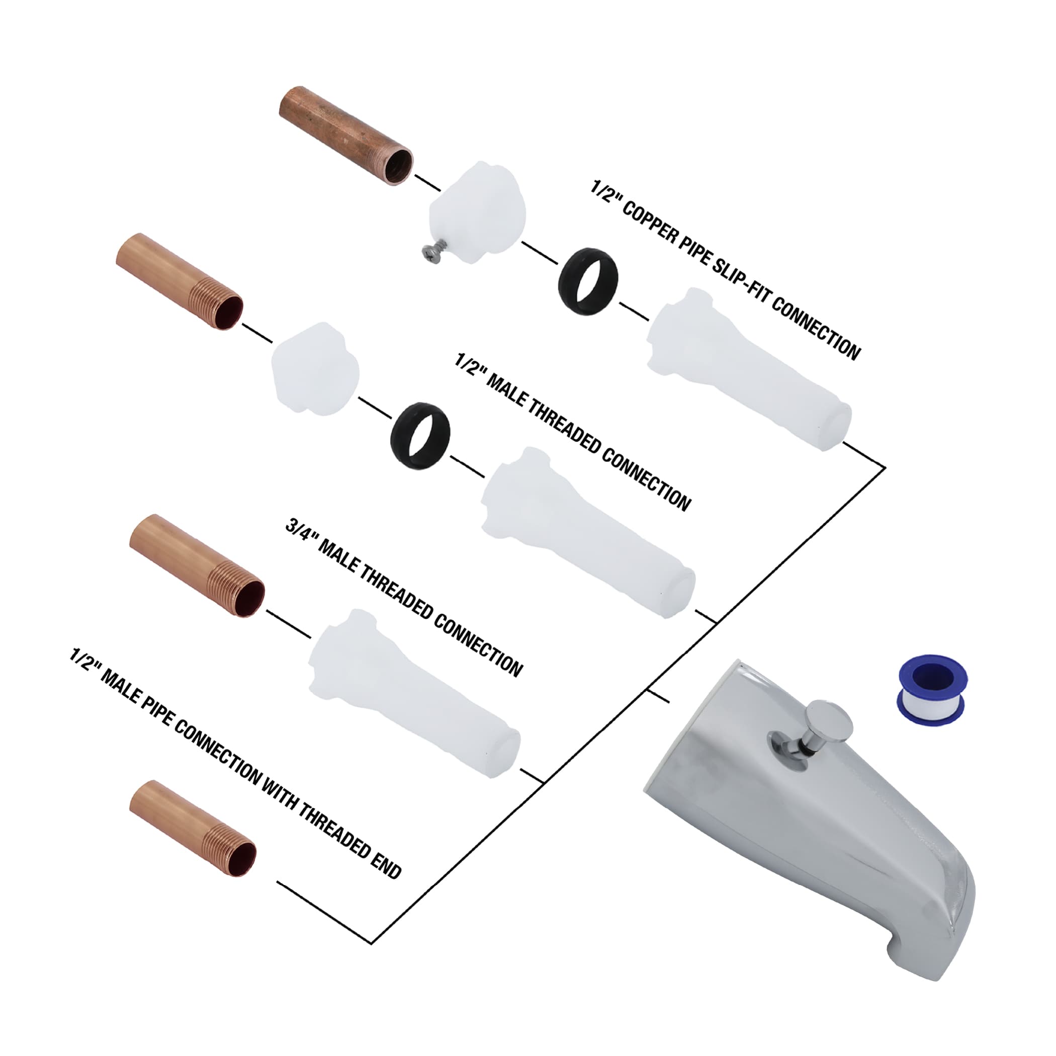 Danco 80765 Tub-Spout - View #4