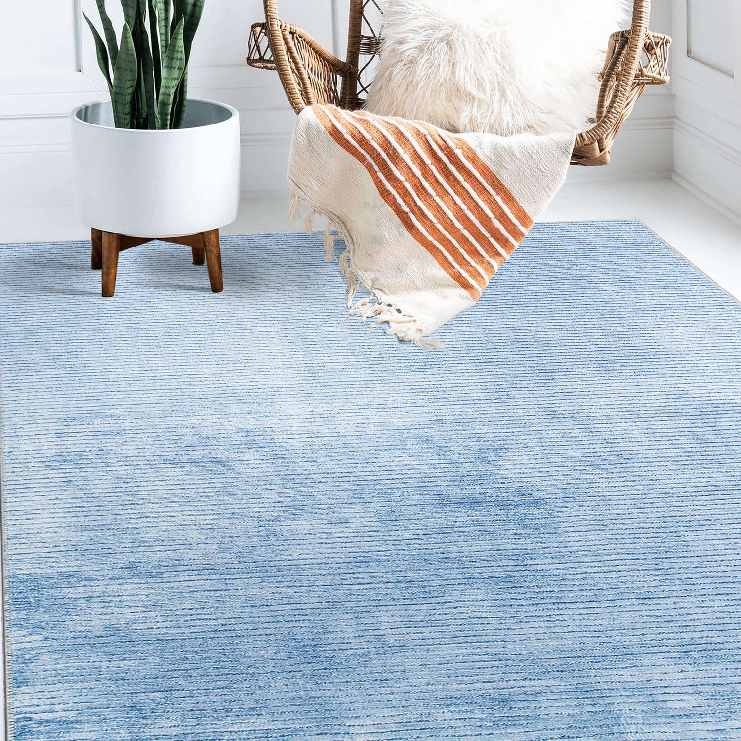 World Rug Gallery 5081BLUE9X12 rugs - View #3