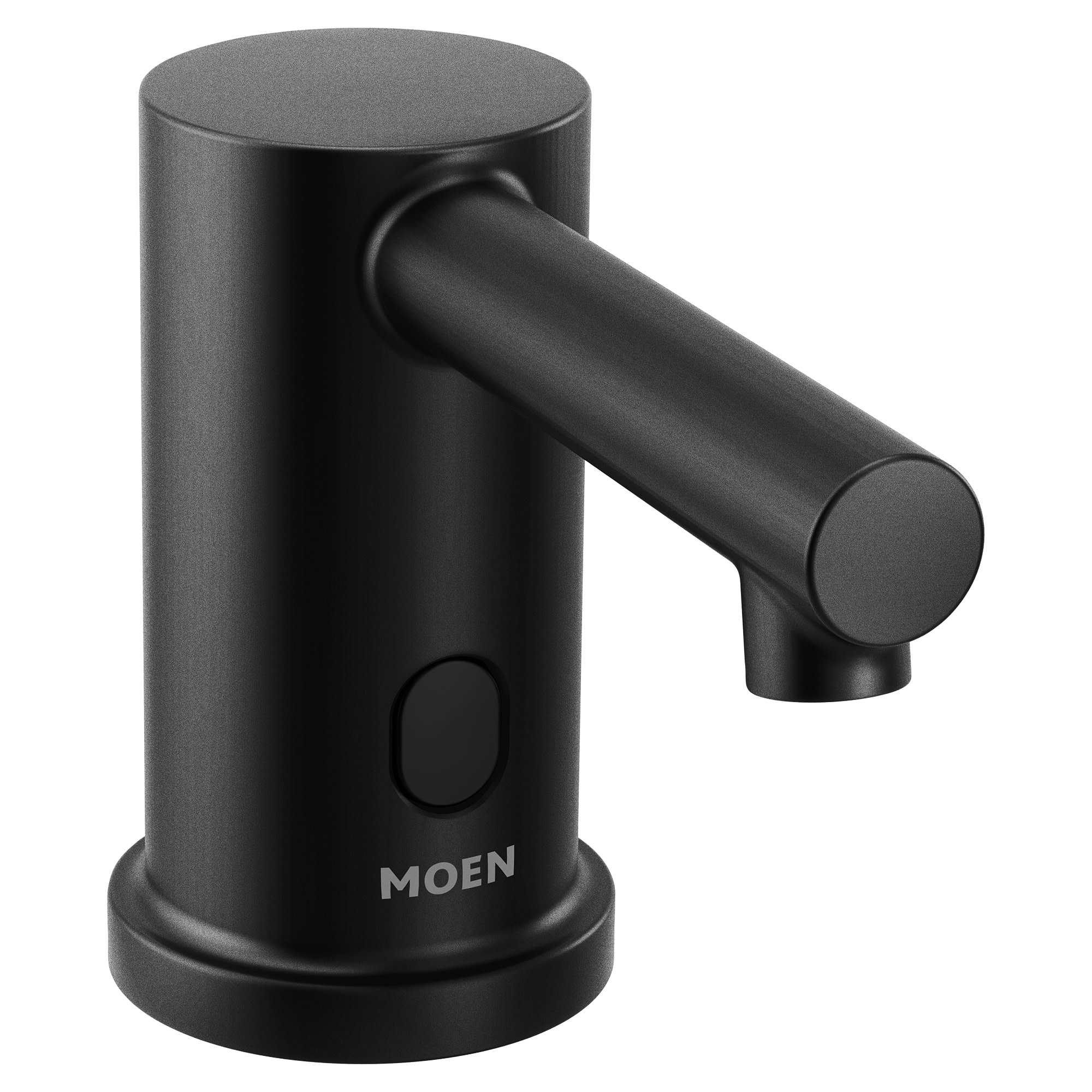 Moen 8560BL Matte Black 50.72-oz. Capacity Deck-mount Touchless Soap and Lotion Dispenser