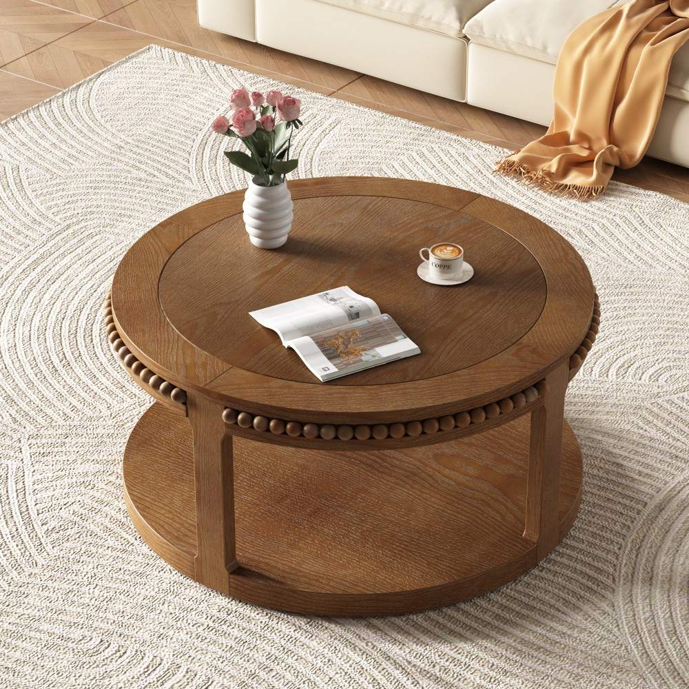 Coolbibila AMELIA-COFFEE-WALNUT Coffee-Tables - View #2