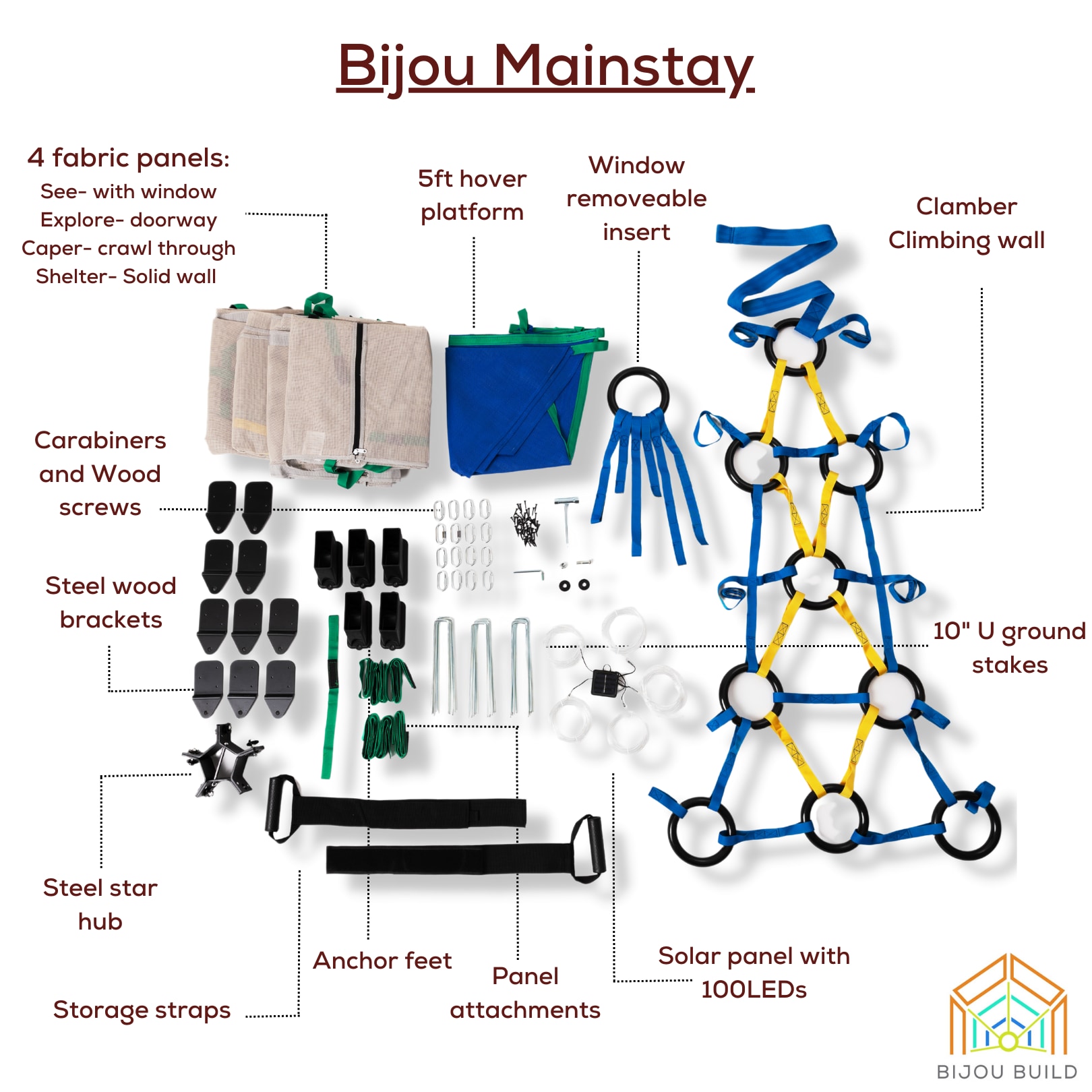 Bijou Build BJU.001 Playset-Access-Components - View #13