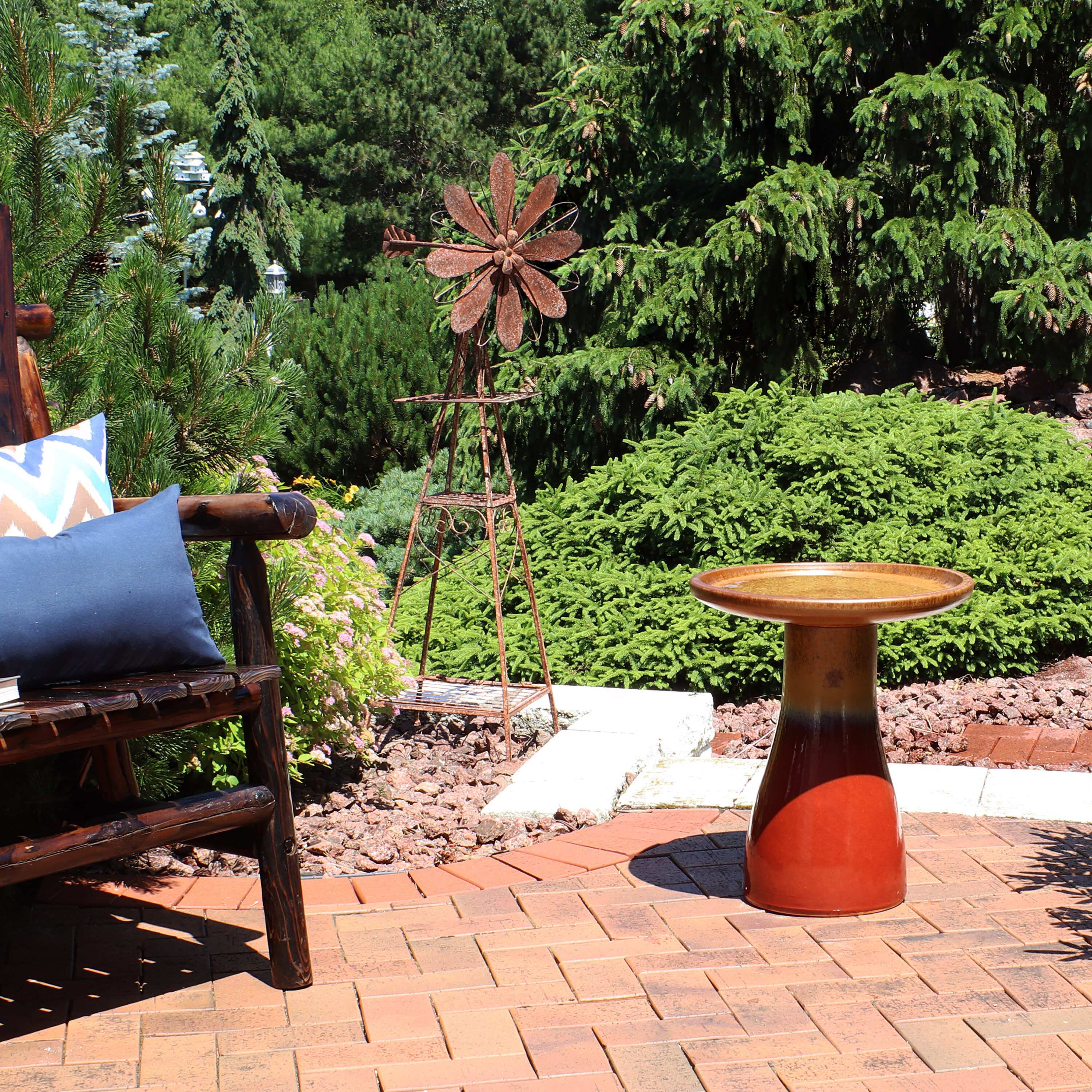 Sunnydaze Decor AP-500 birdbaths - View #7