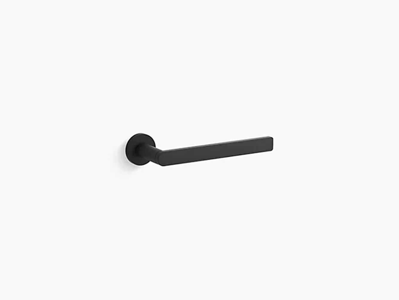 KOHLER K-73145-BL Composed 9-in Matte Black Wall mount Single Towel Bar