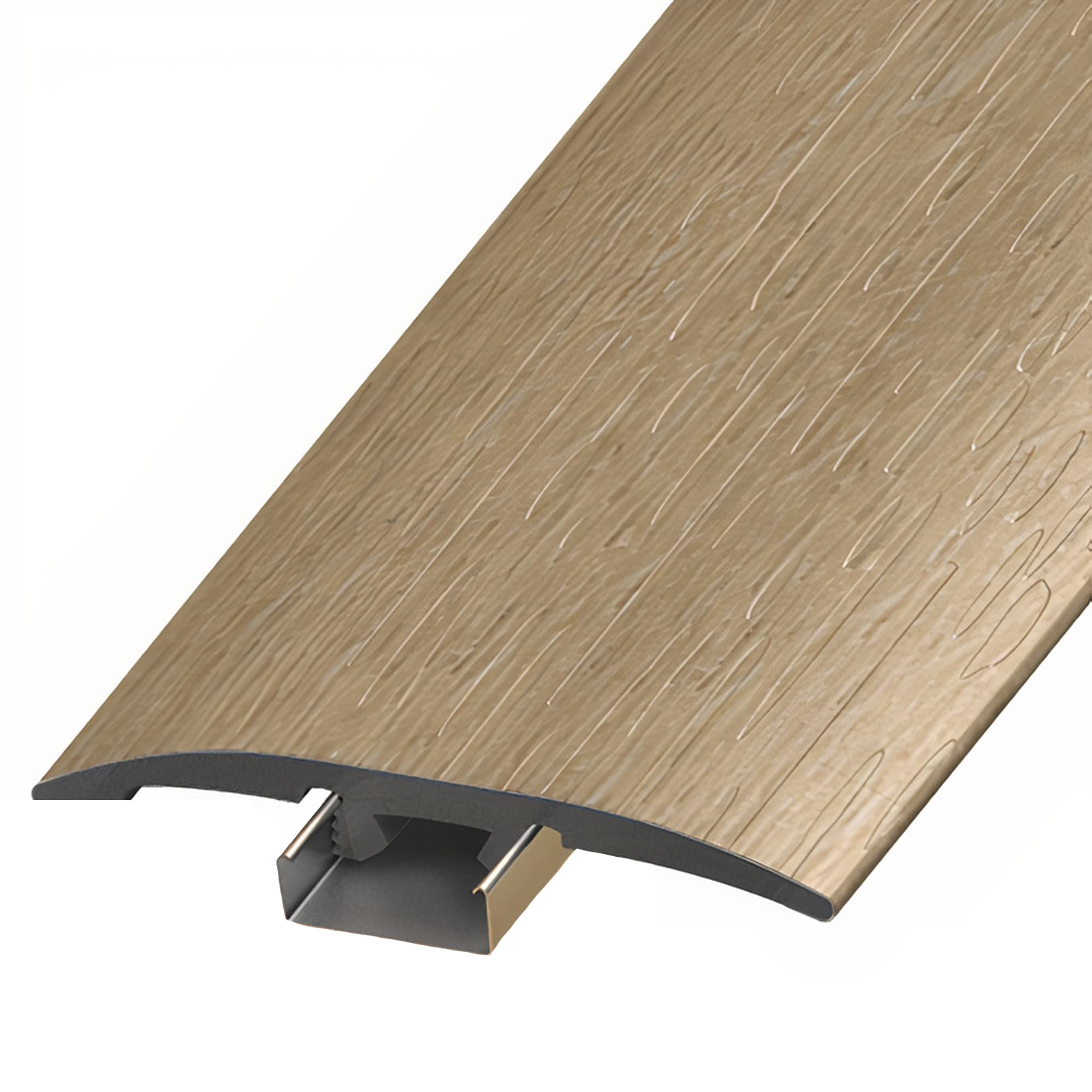 Element Flooring E20074TIO Moreland Madison Prefinished 0.375-in T x 2-in W x 94-in L Vinyl 3-in-1 T-moulding/Reducer/Endcap