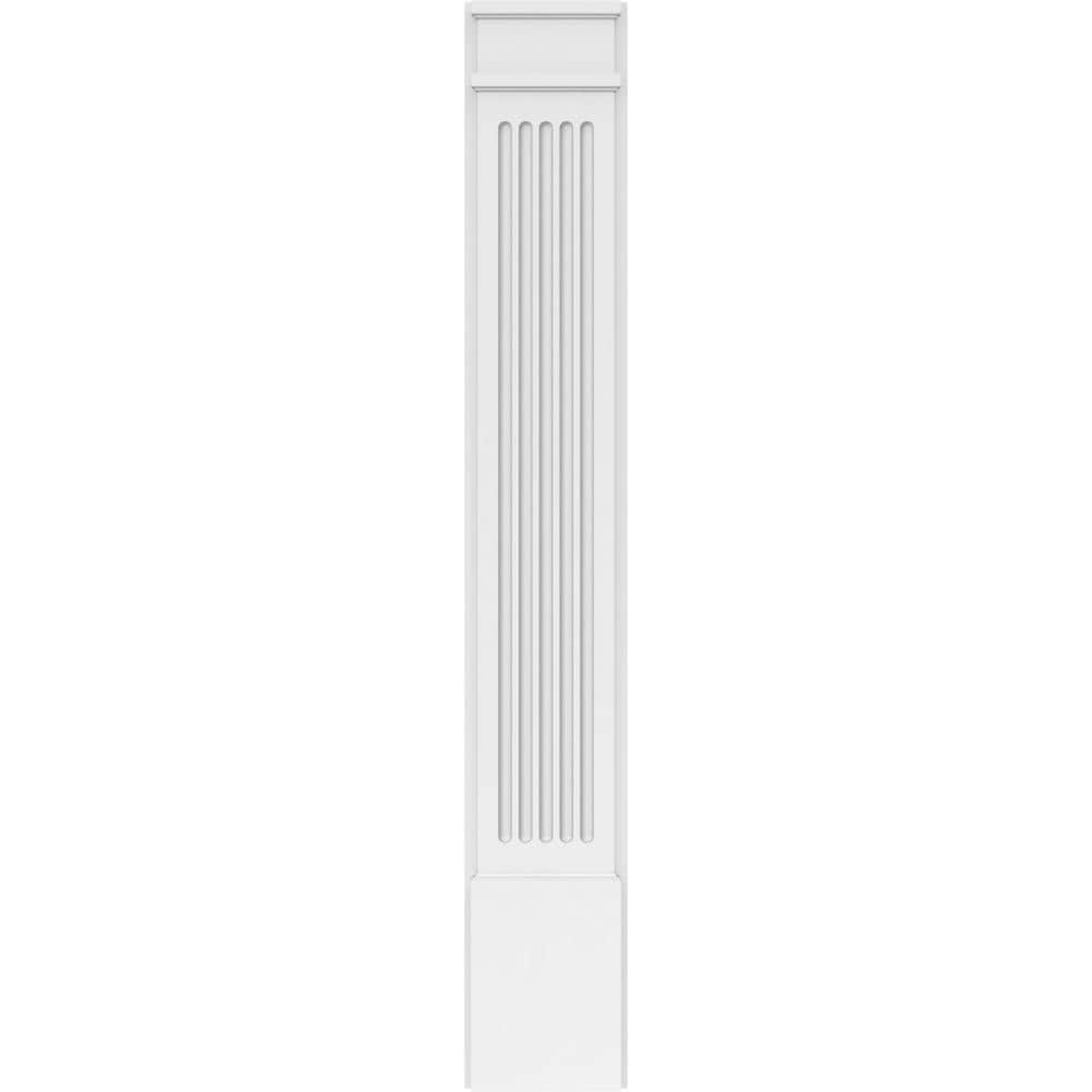 Ekena Millwork PILP09X060FL02-2 Entry-Door-Casing-Accents - View #3