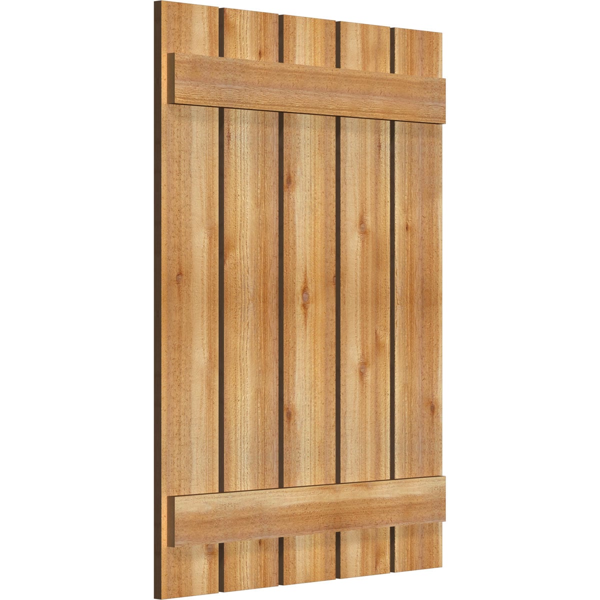 Ekena Millwork RBS06S29X040RWR Exterior-Shutters - View #2