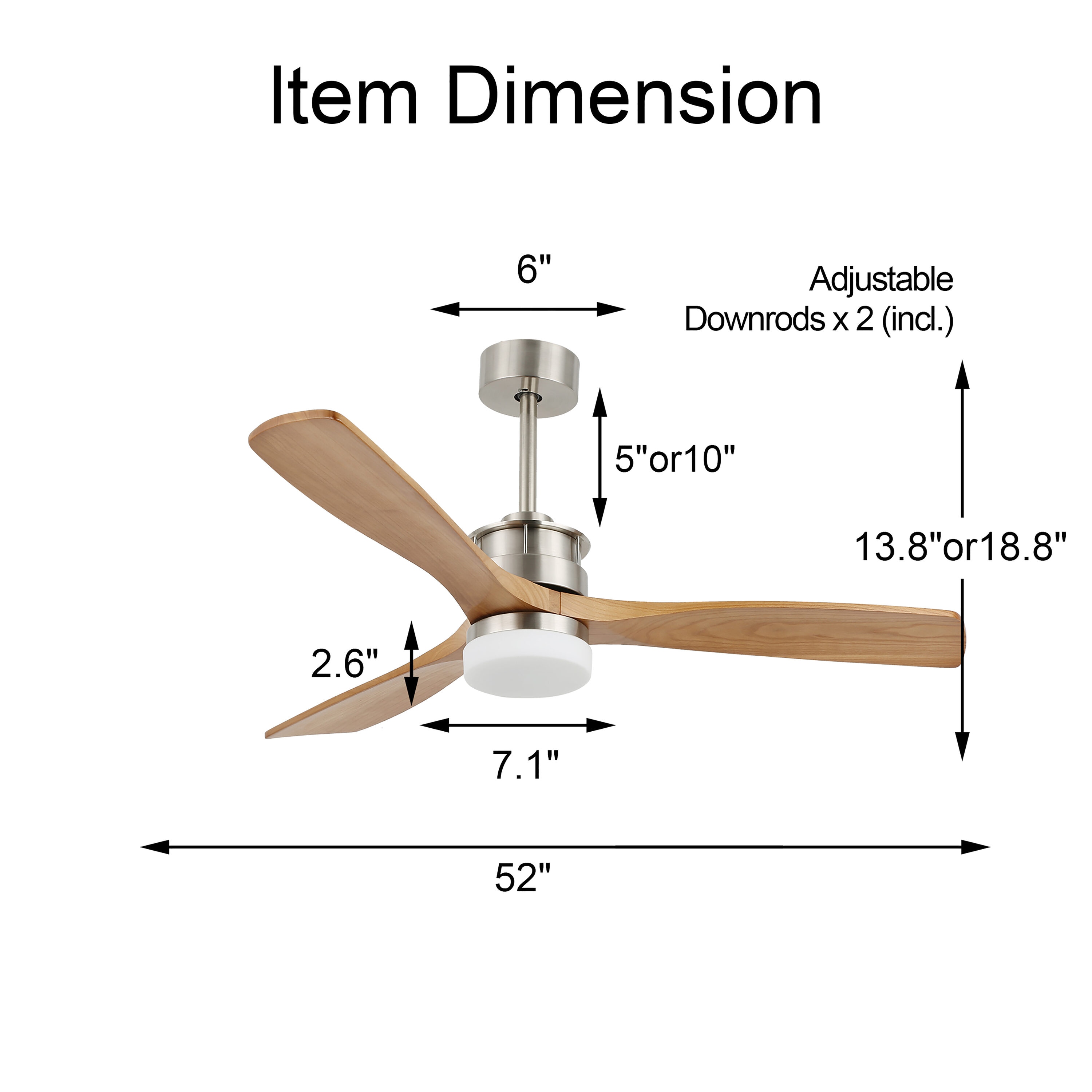 Cusp Barn CS52DC10Z Ceiling-Fans - View #8