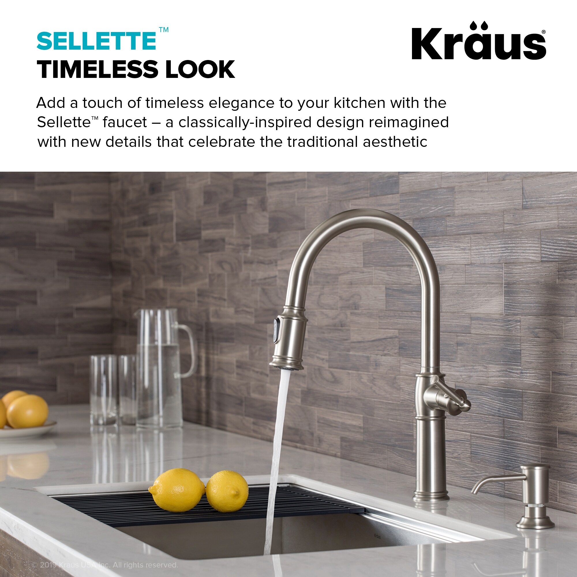 Kraus KPF-1682SFS-KSD80SFS Kitchen-Faucets - View #4